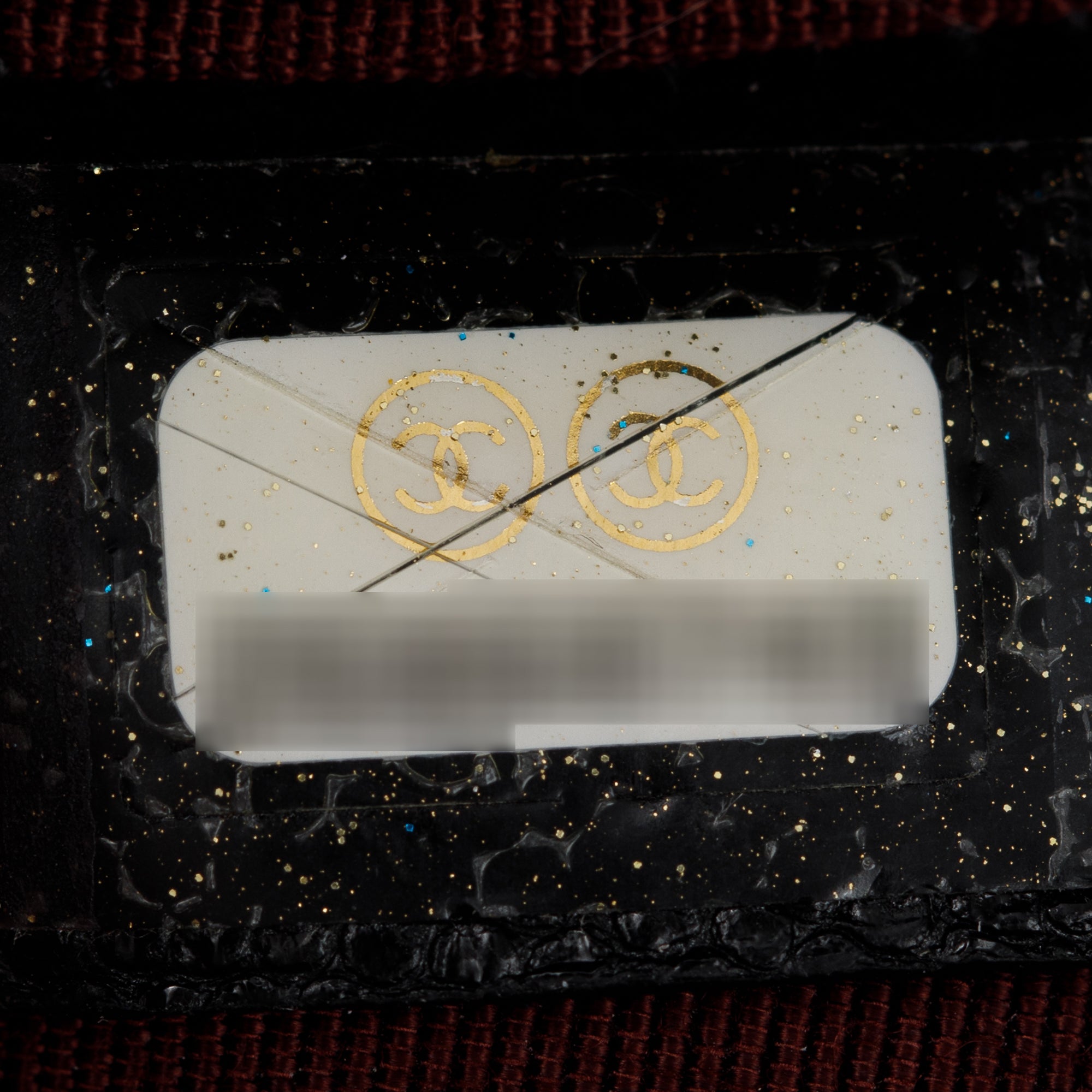 Chanel Black Quilted Caviar Leather Medium O-Case Clutch