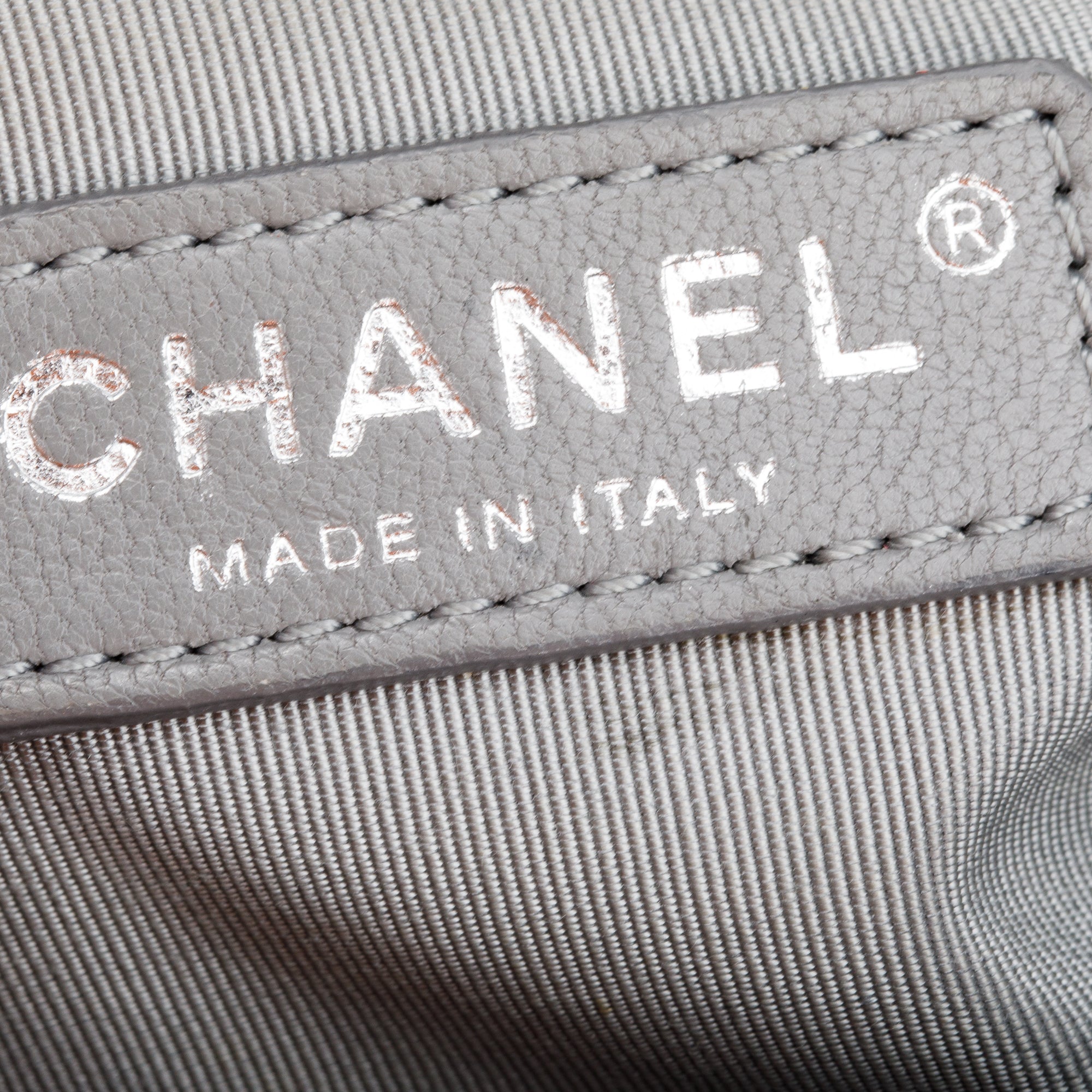 Chanel Black Quilted Lambskin Leather Medium Boy Bag