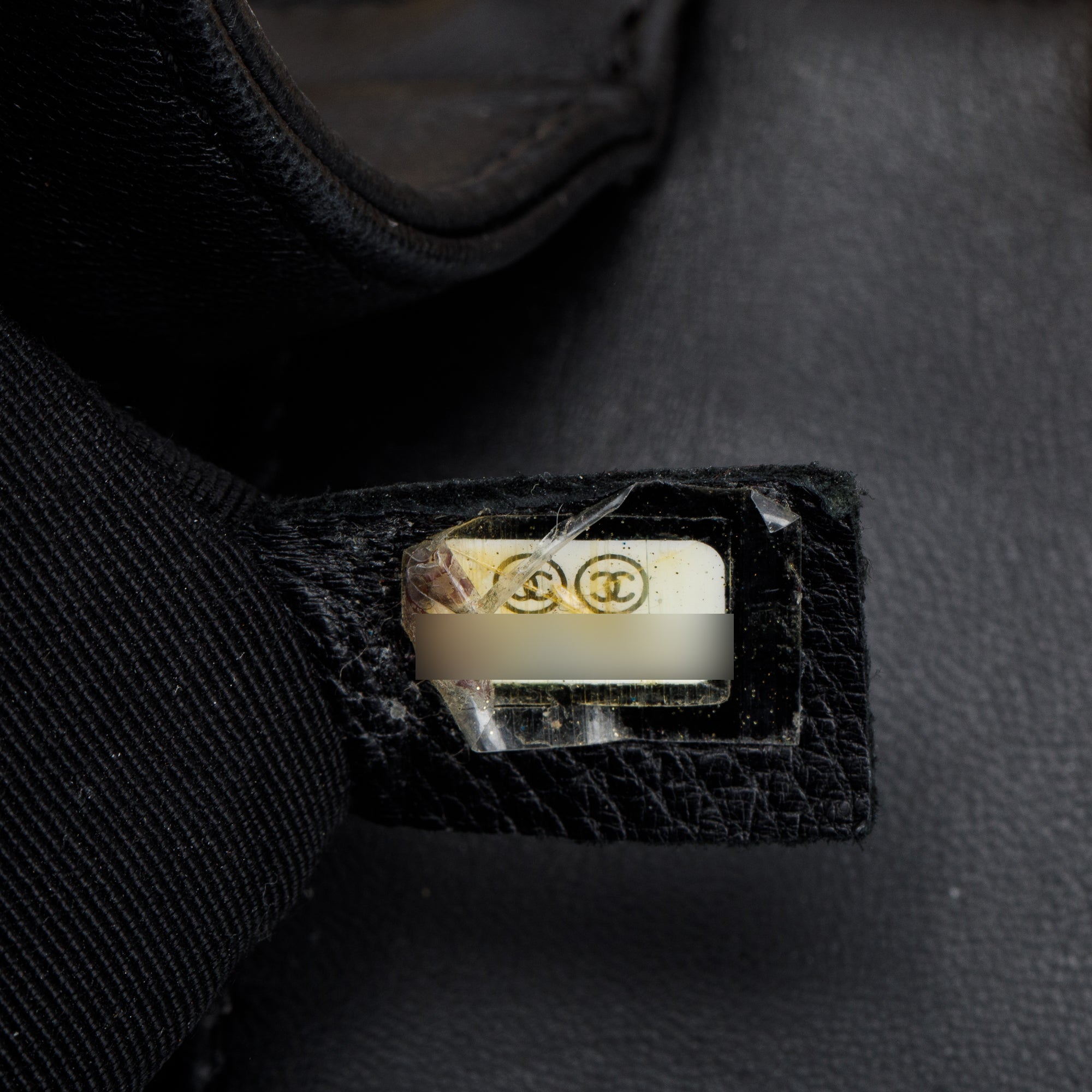 Chanel Black Quilted Lambskin Leather Small Boy Bag w/ Authenticity Card