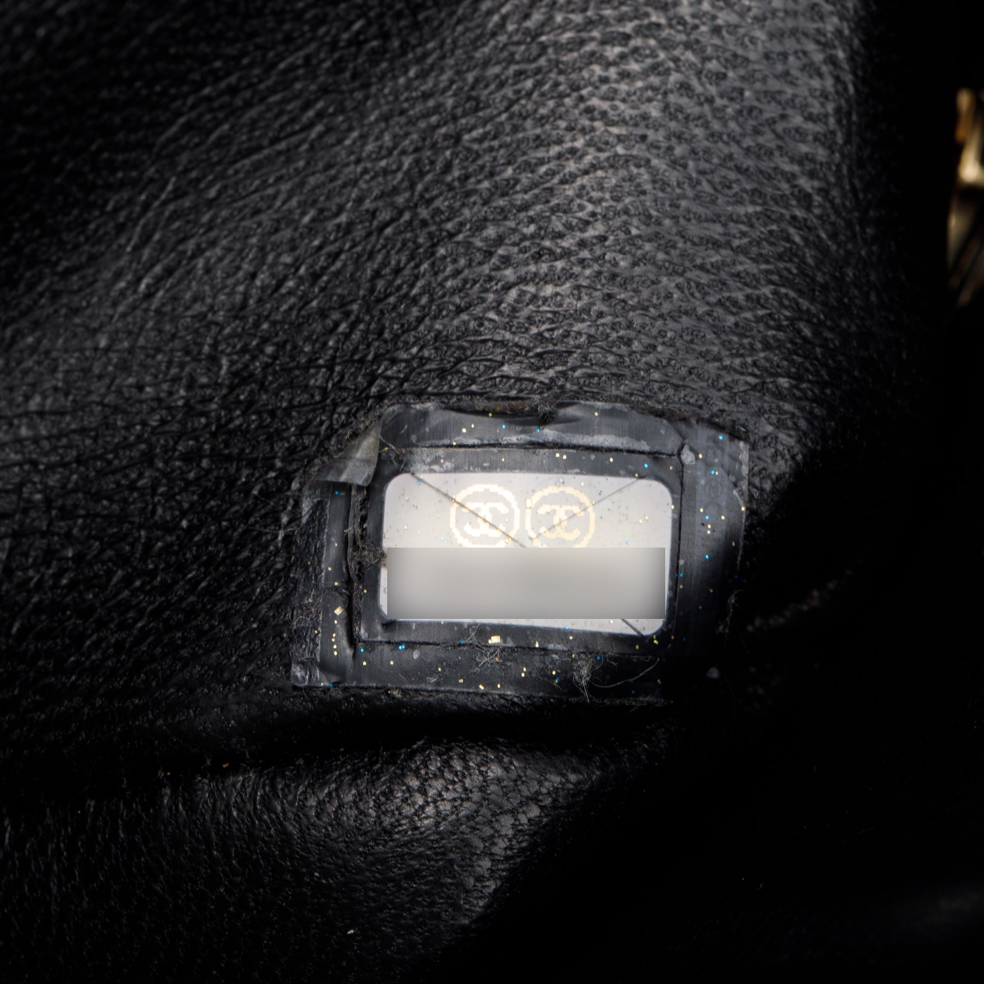 Chanel Black Quilted Patent Leather Chocolate Bar CC Tote Bag