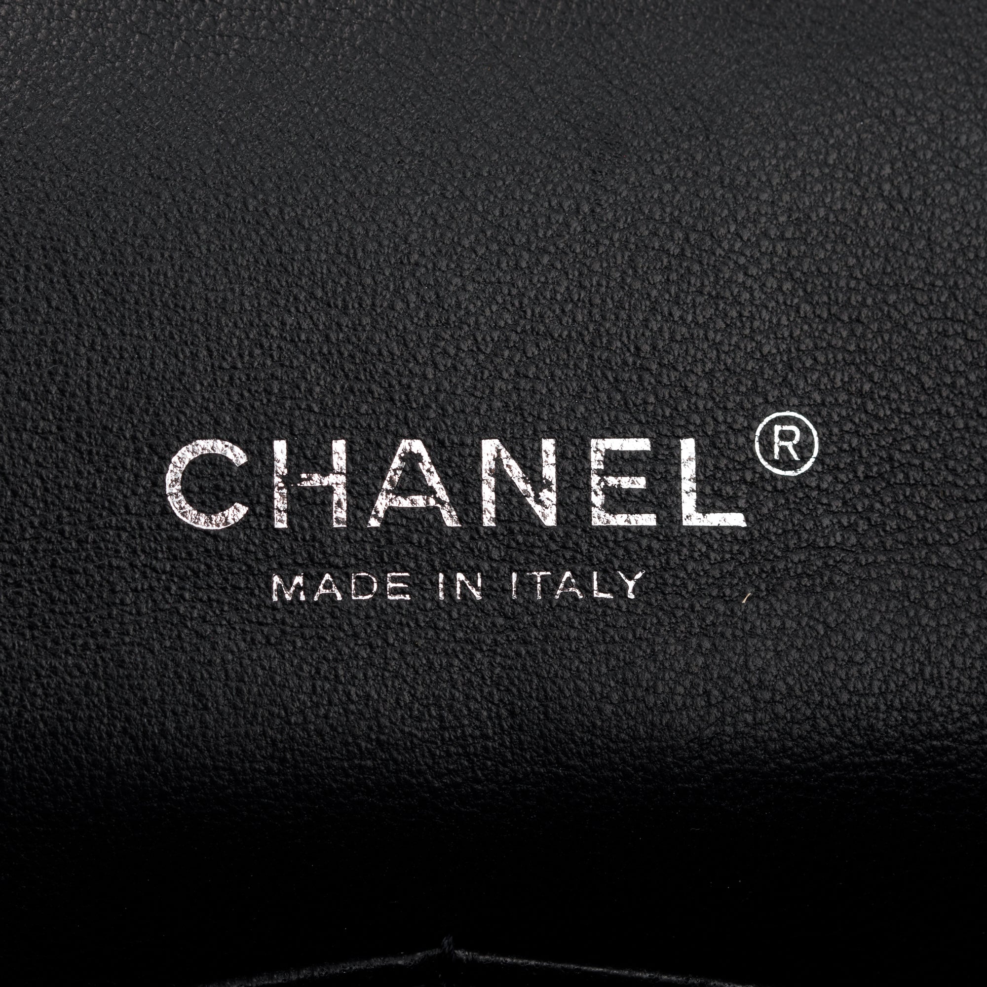 Chanel Black Quilted Patent Leather Classic Maxi Double Flap Bag w/ Box & Authenticity Card