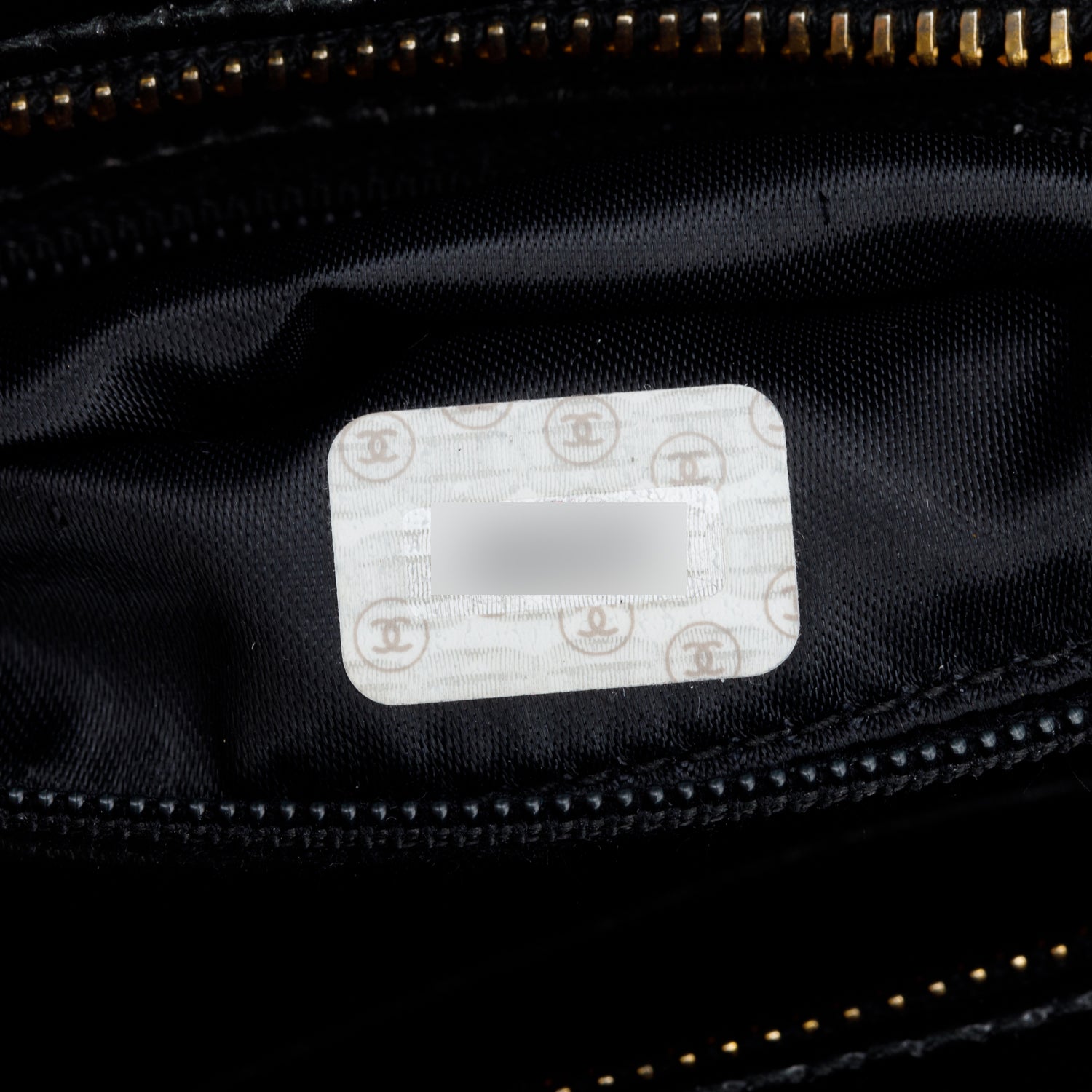 Chanel Black Quilted Patent Leather Mini Tote w/ Box & Authenticity Card