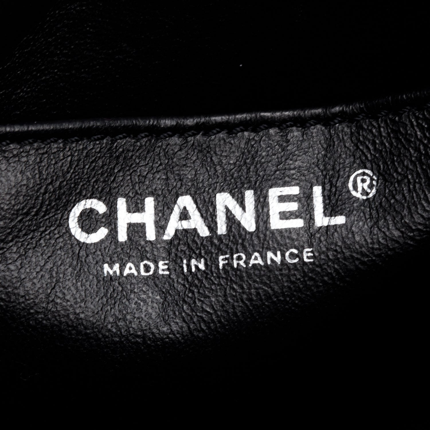 Chanel Black/White Quilted Calfskin Leather Bicolor Vertical Tote w/ Box