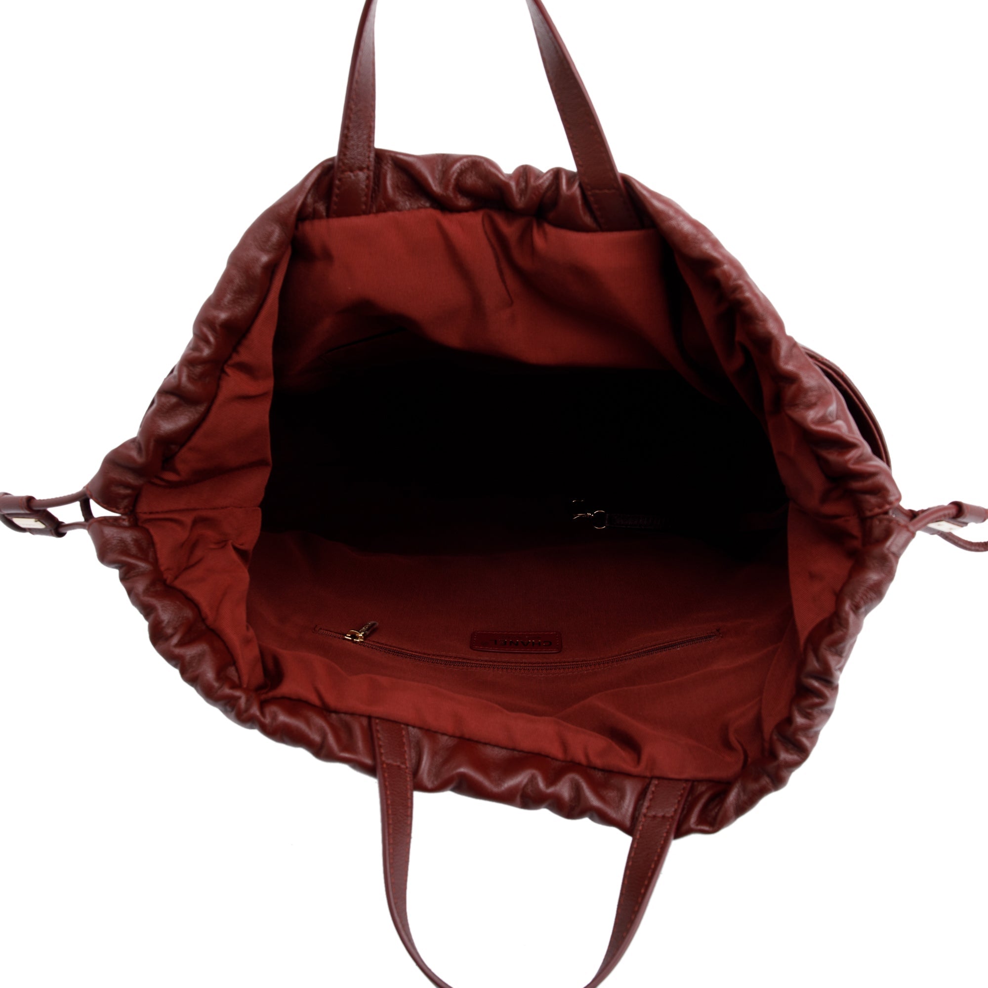 Chanel CC Drawstring Shopping Tote w/ Box, Receipt & Authenticity Card