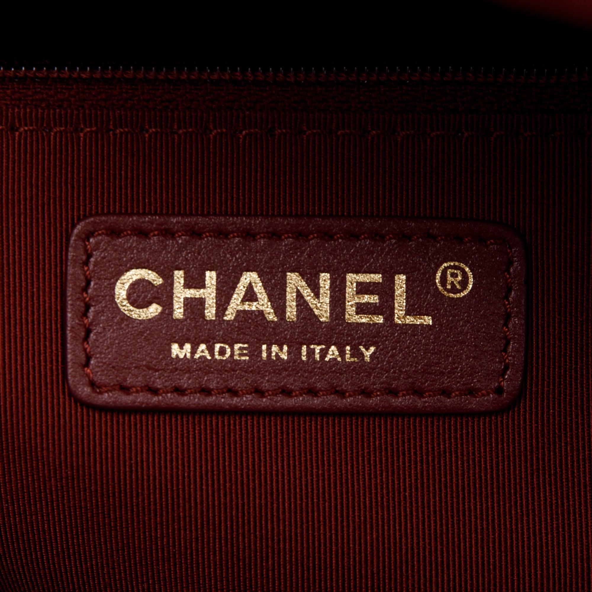 Chanel CC Drawstring Shopping Tote w/ Box, Receipt & Authenticity Card