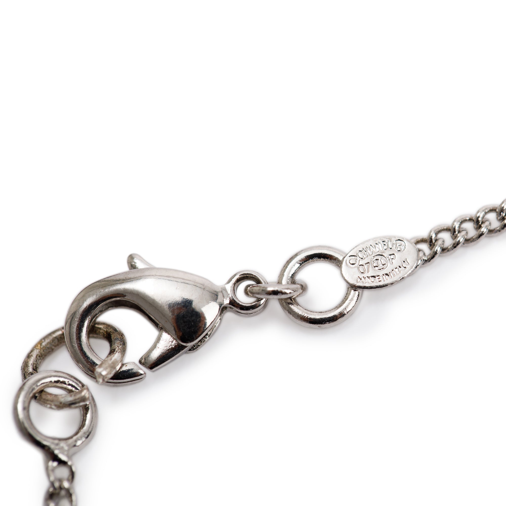 Chanel CC Padlock & Key Pendant Necklace