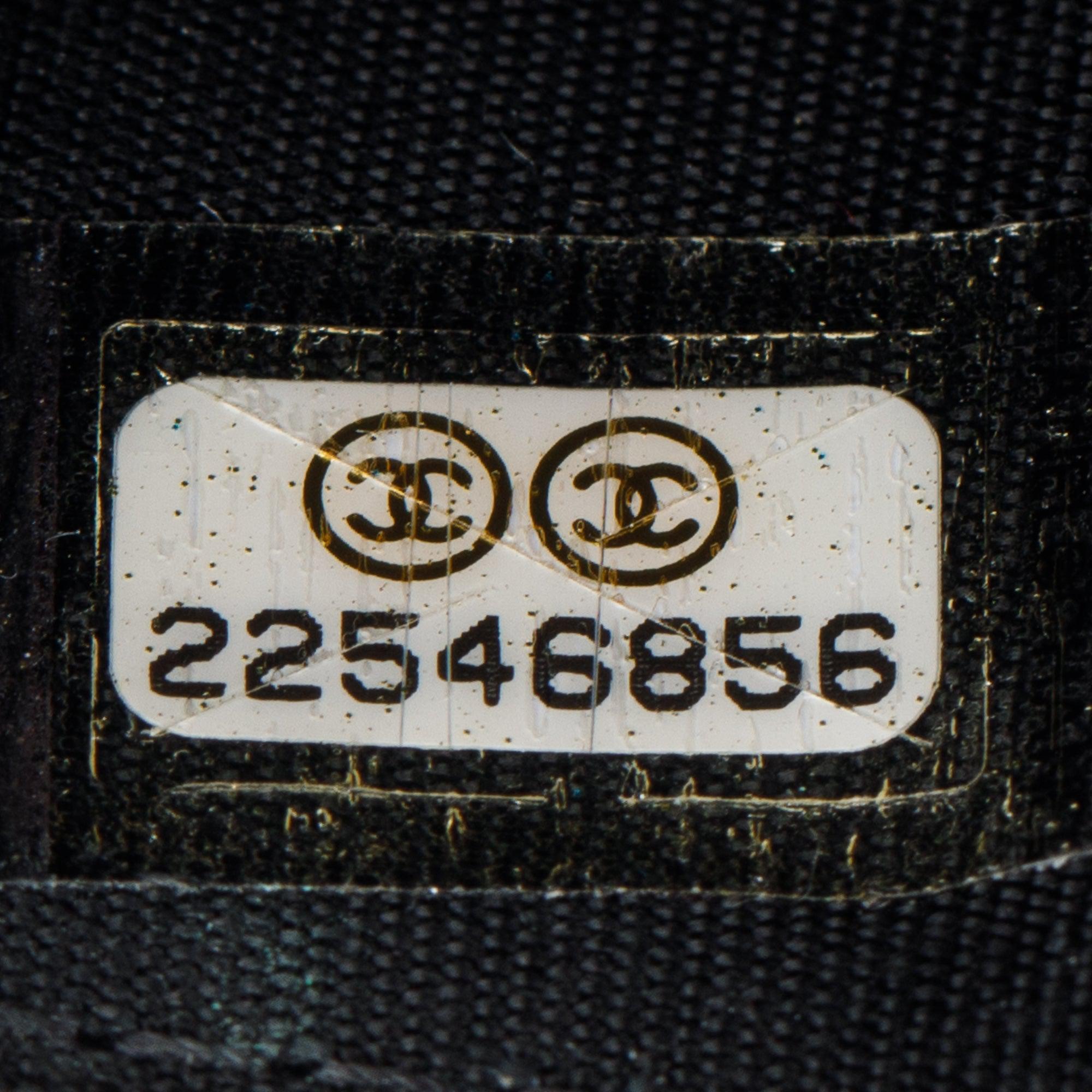 Chanel Camellia Embossed Lambskin Card Holder w/ Box