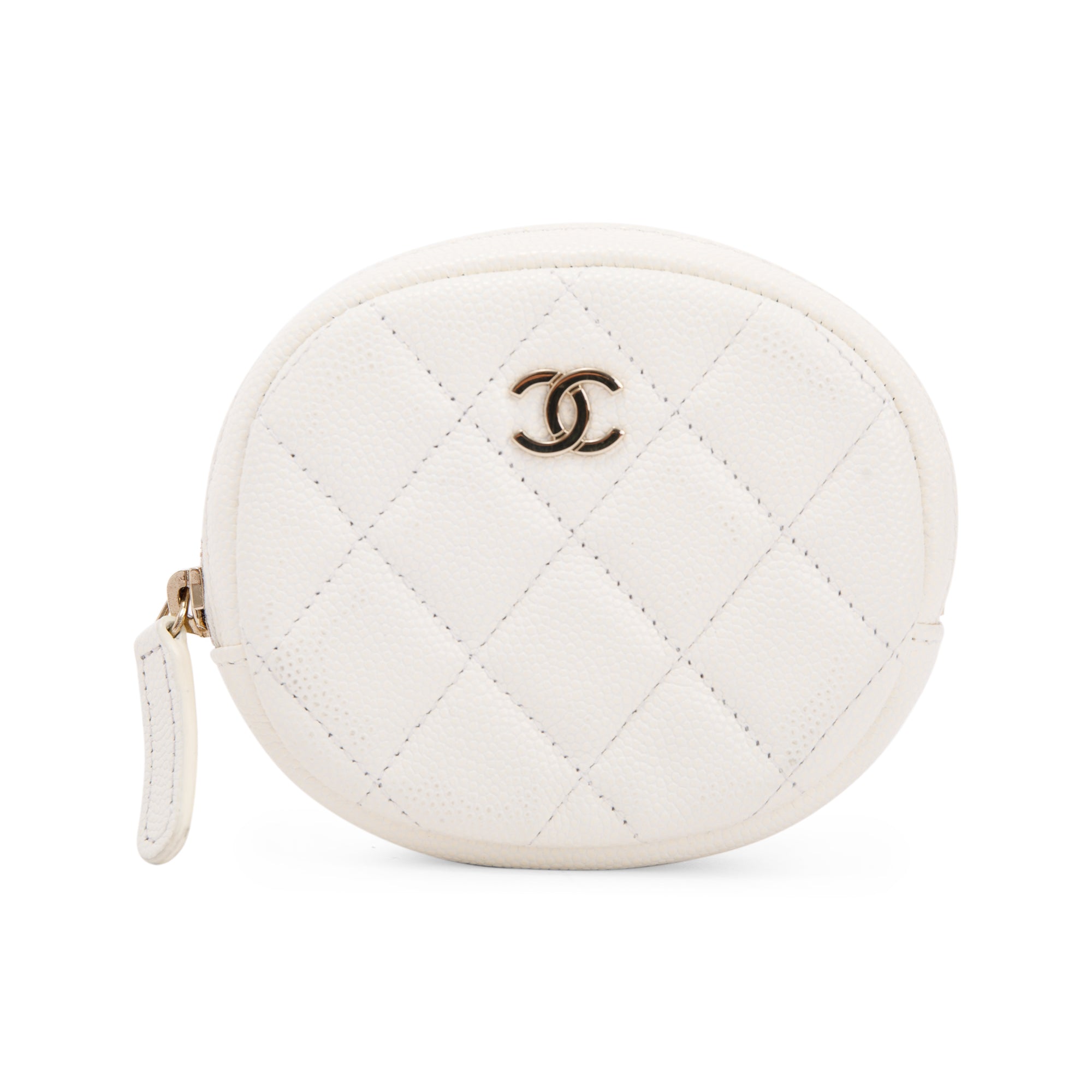 At Auction: A Chanel Zippered Card/Coin Purse w/ Authenticity