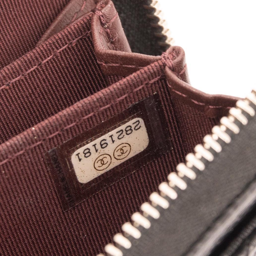 Chanel Classic Zipped Coin Purse w/ Box & Receipt