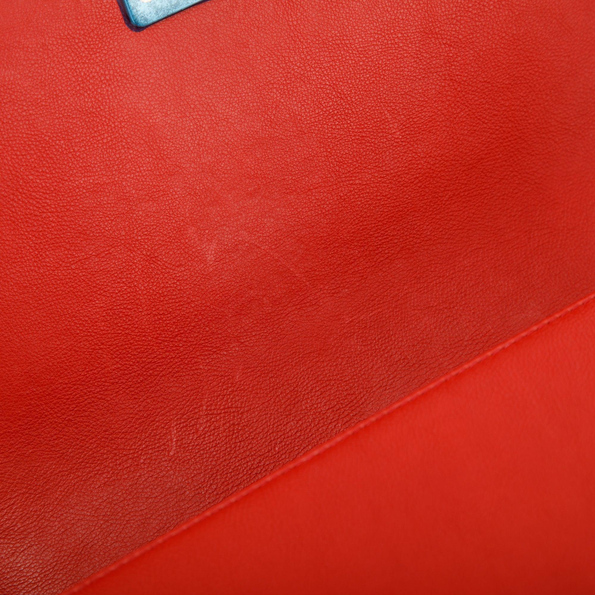 Chanel Double Stitch Medium Boy Bag w/ Box, Receipt & Authenticity Card