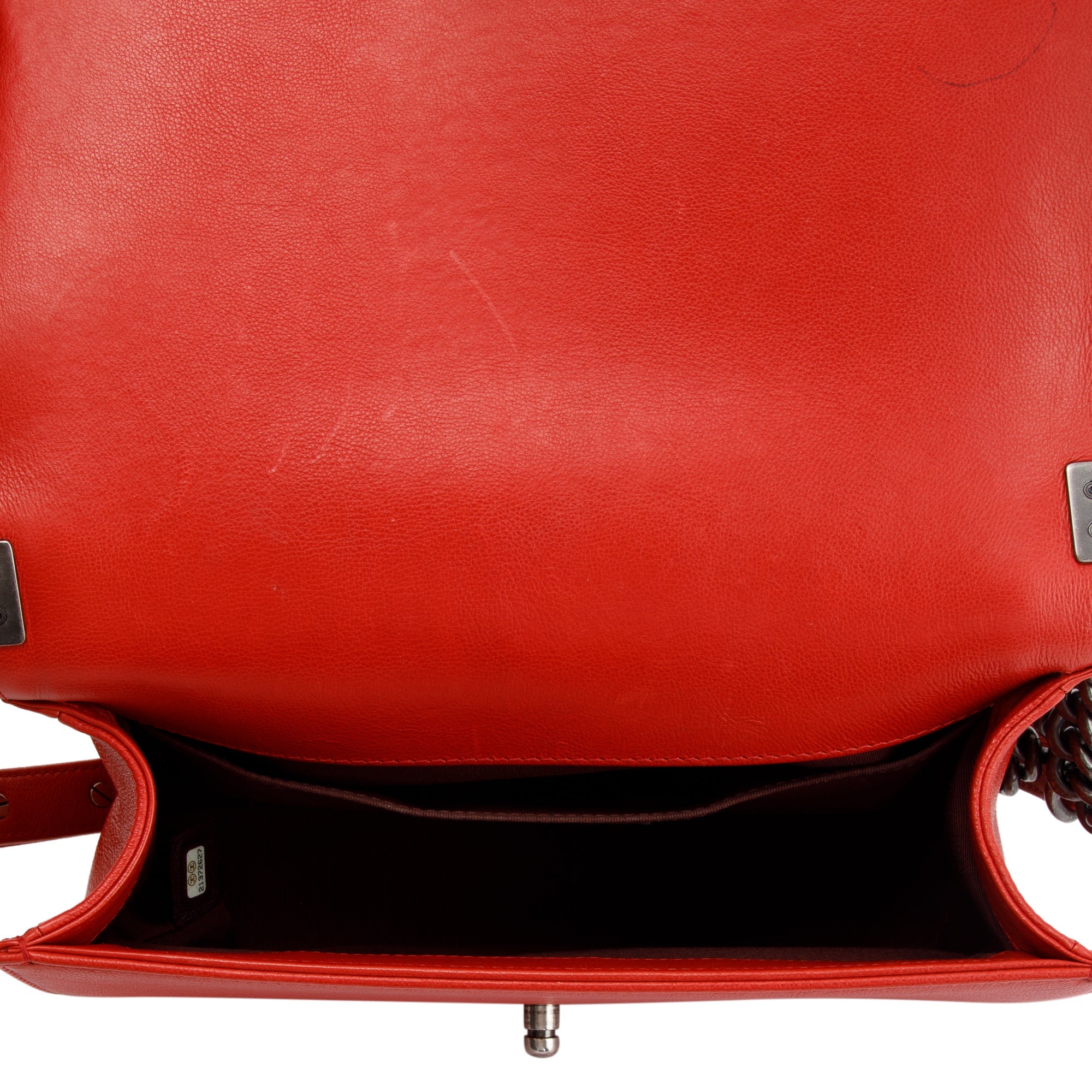 Chanel Double Stitch Medium Boy Bag w/ Box, Receipt & Authenticity Card