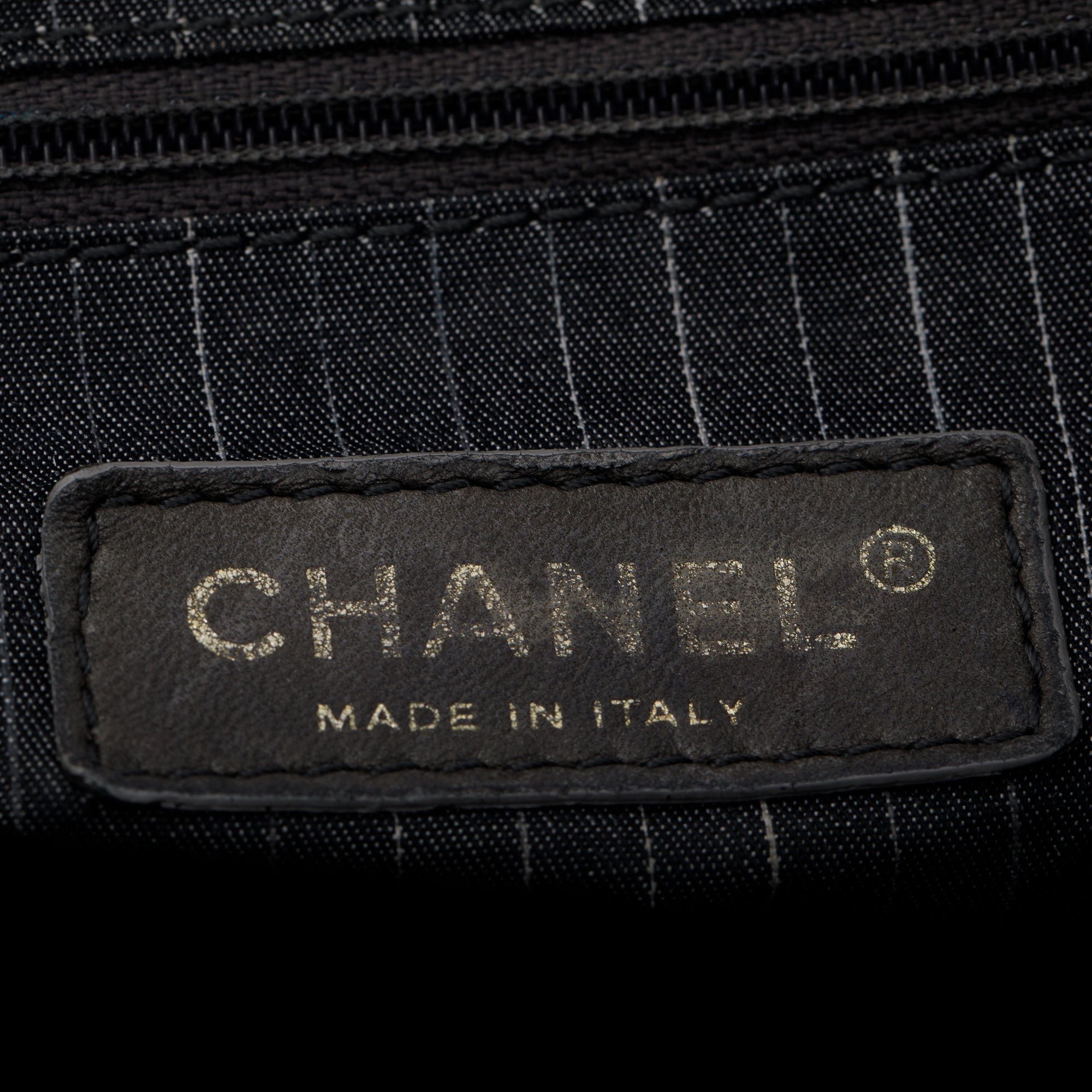 Chanel Glazed Calfskin Leather Portobello Tote