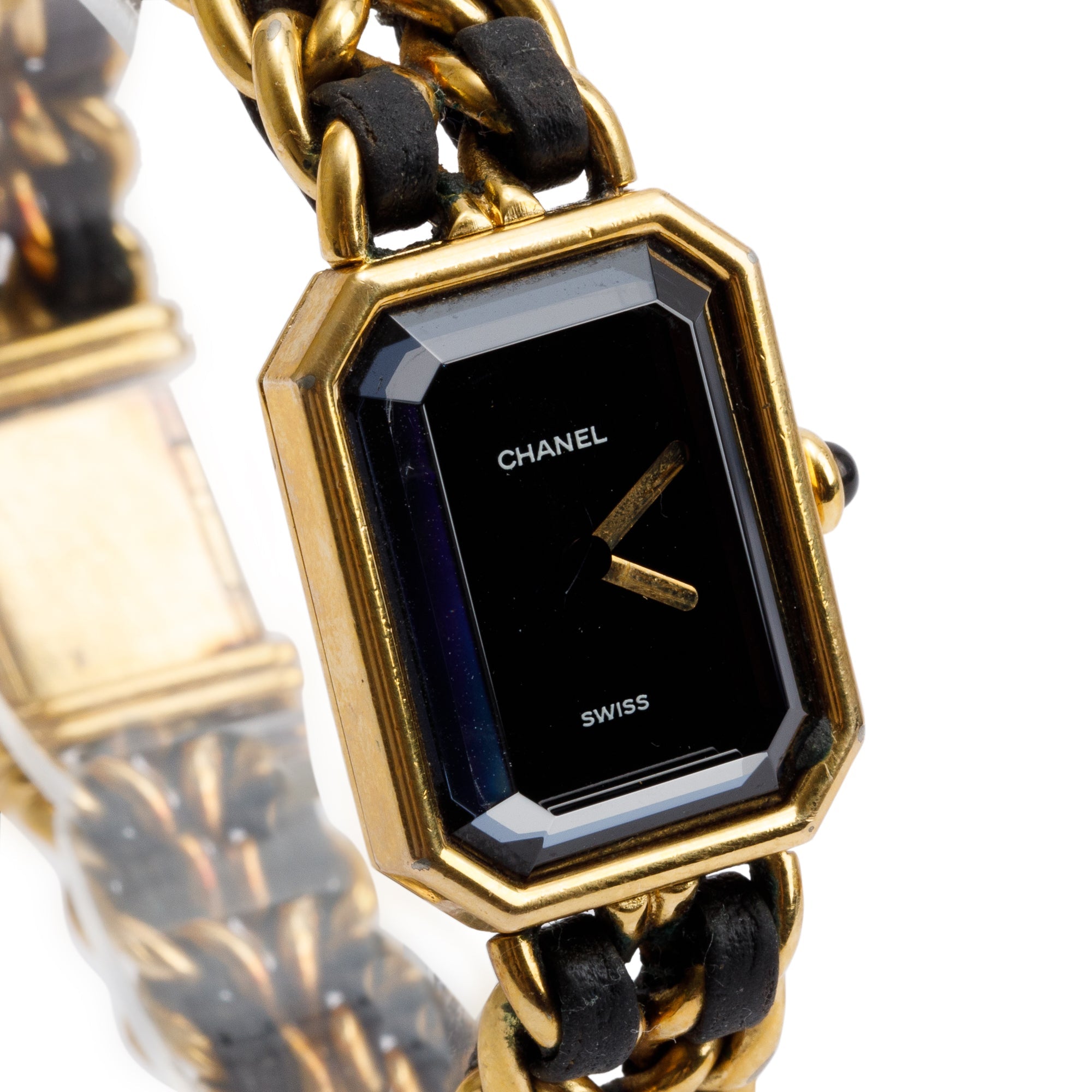 Chanel Gold Plated Stainless Steel Premiere Rock Watch