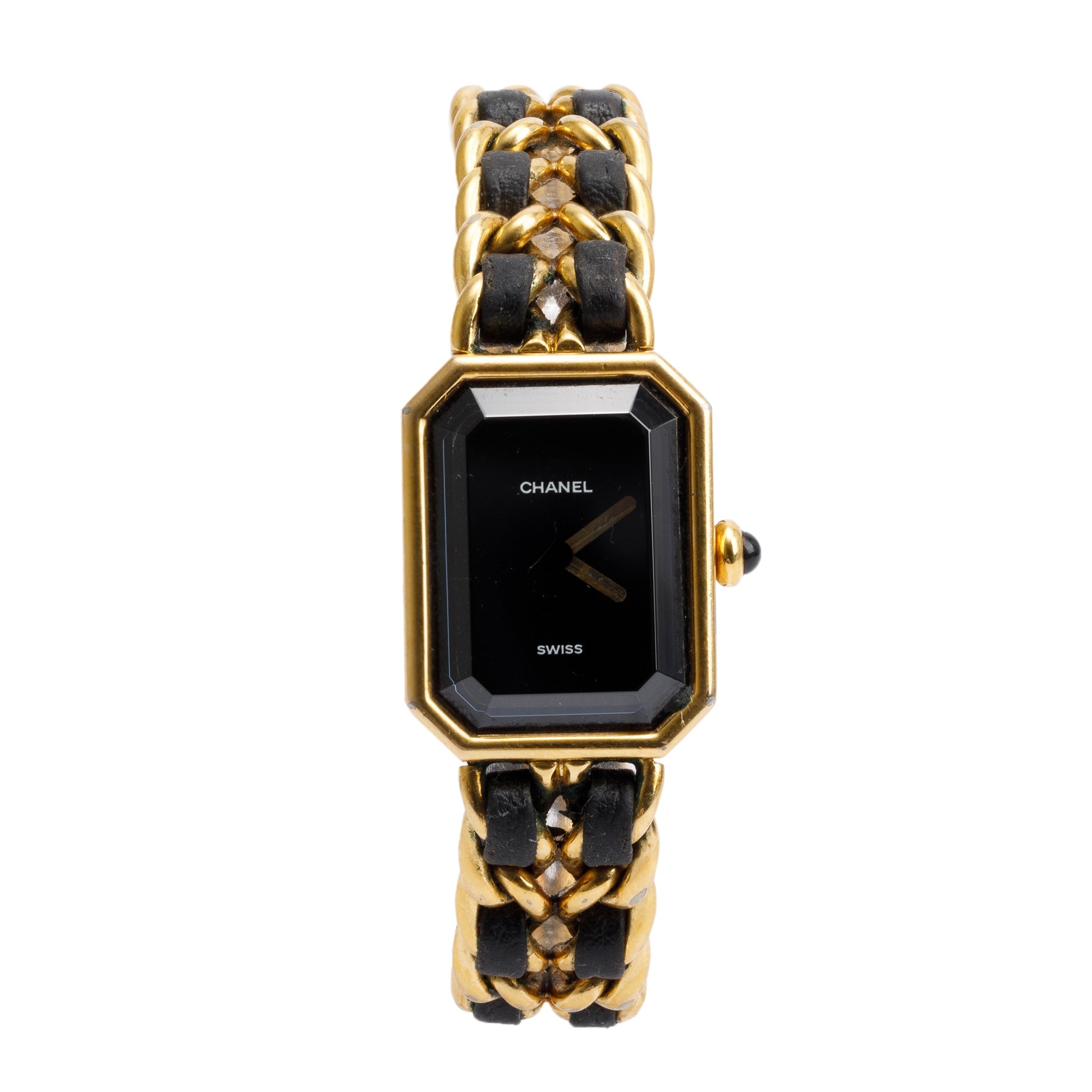 Chanel Gold Plated Stainless Steel Premiere Rock Watch