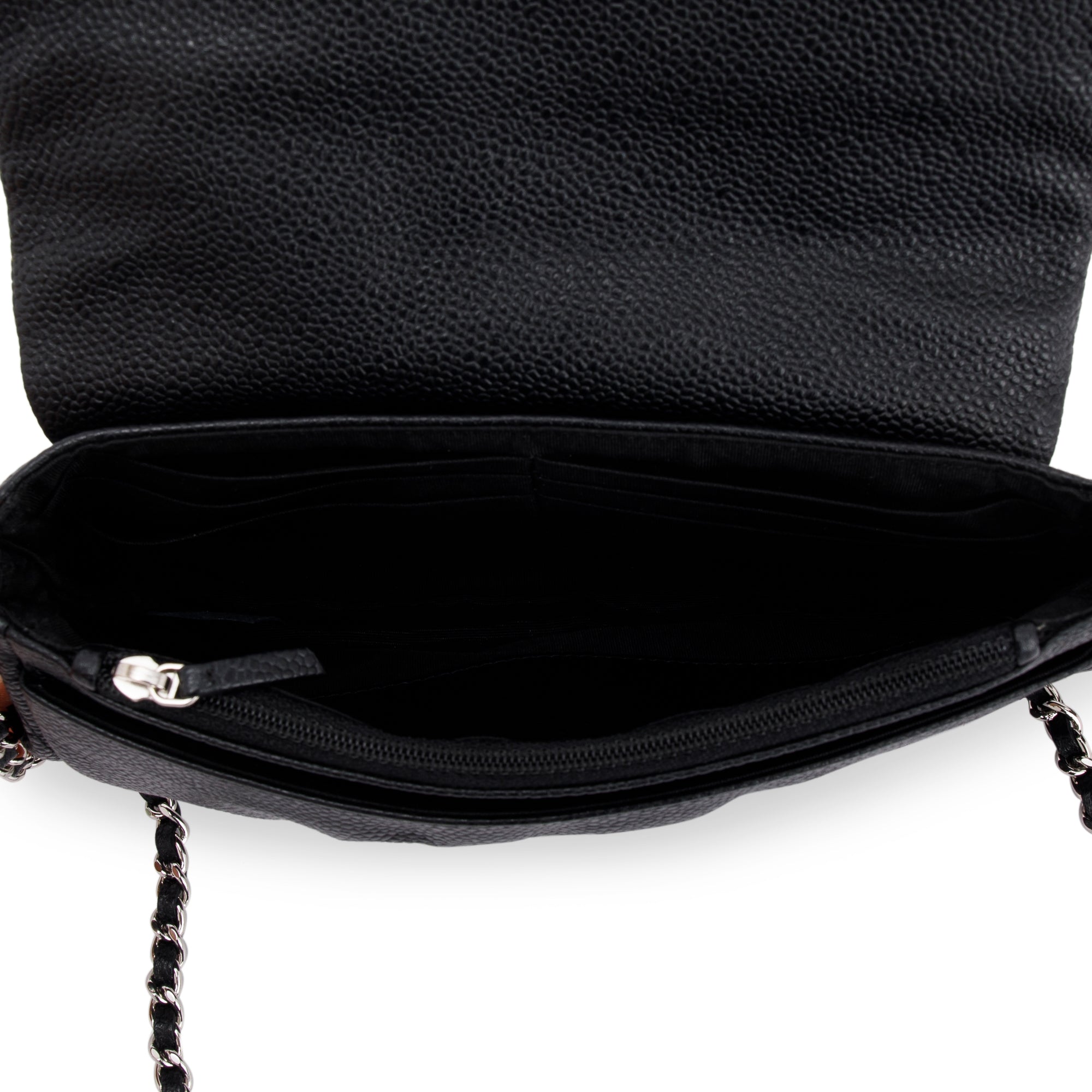 Chanel Half Moon Wallet On Chain w/ Authenticity Card