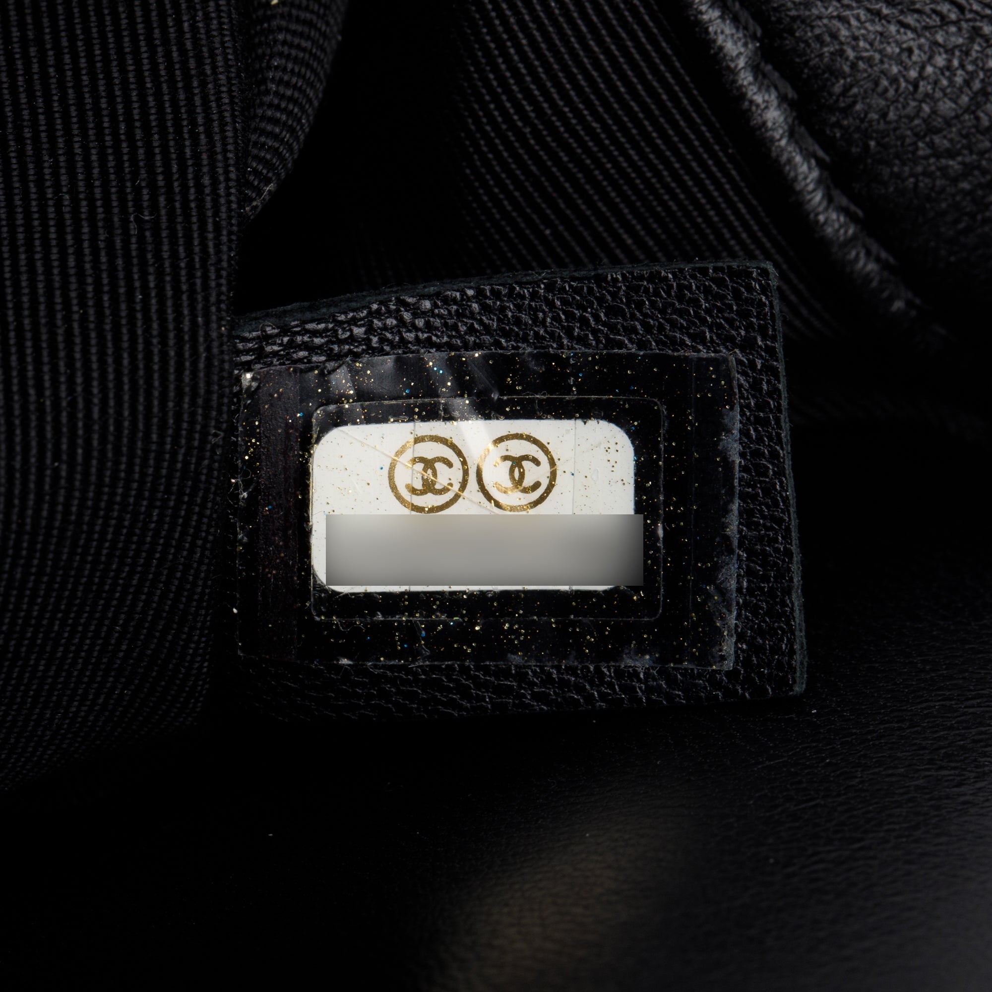 Chanel Iridescent Metal Black Lambskin Leather LED Medium Boy Bag