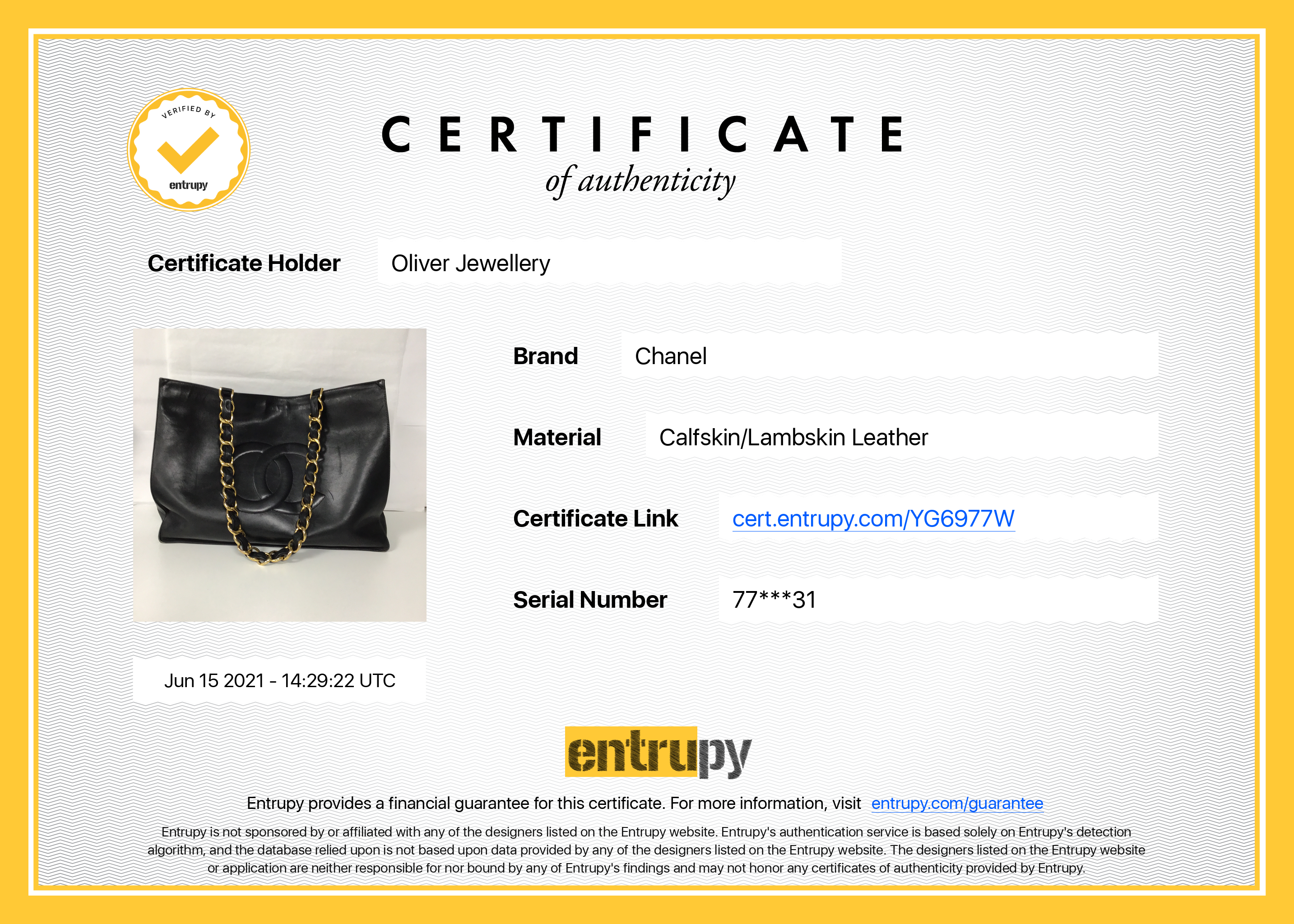 Chanel Large Vintage Timeless Tote