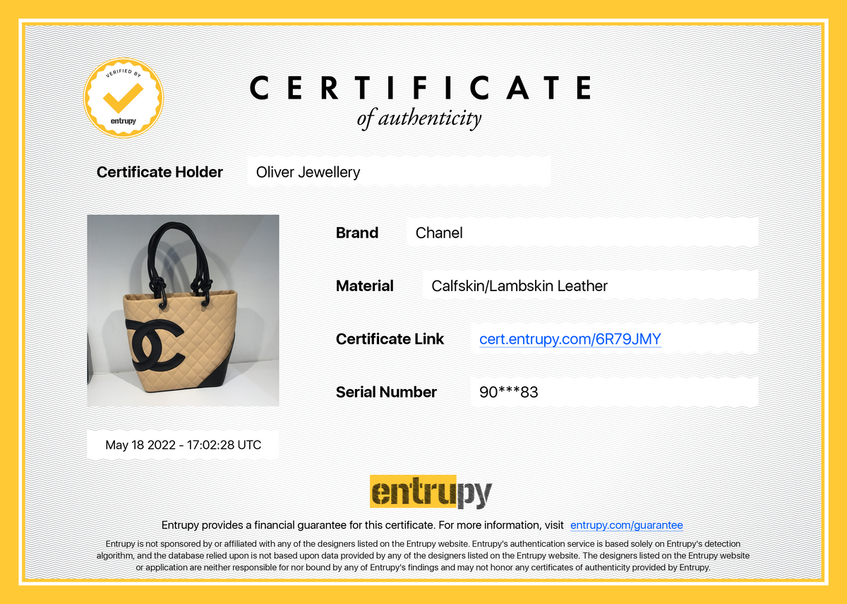 Chanel Medium Ligne Cambon Bucket Tote
