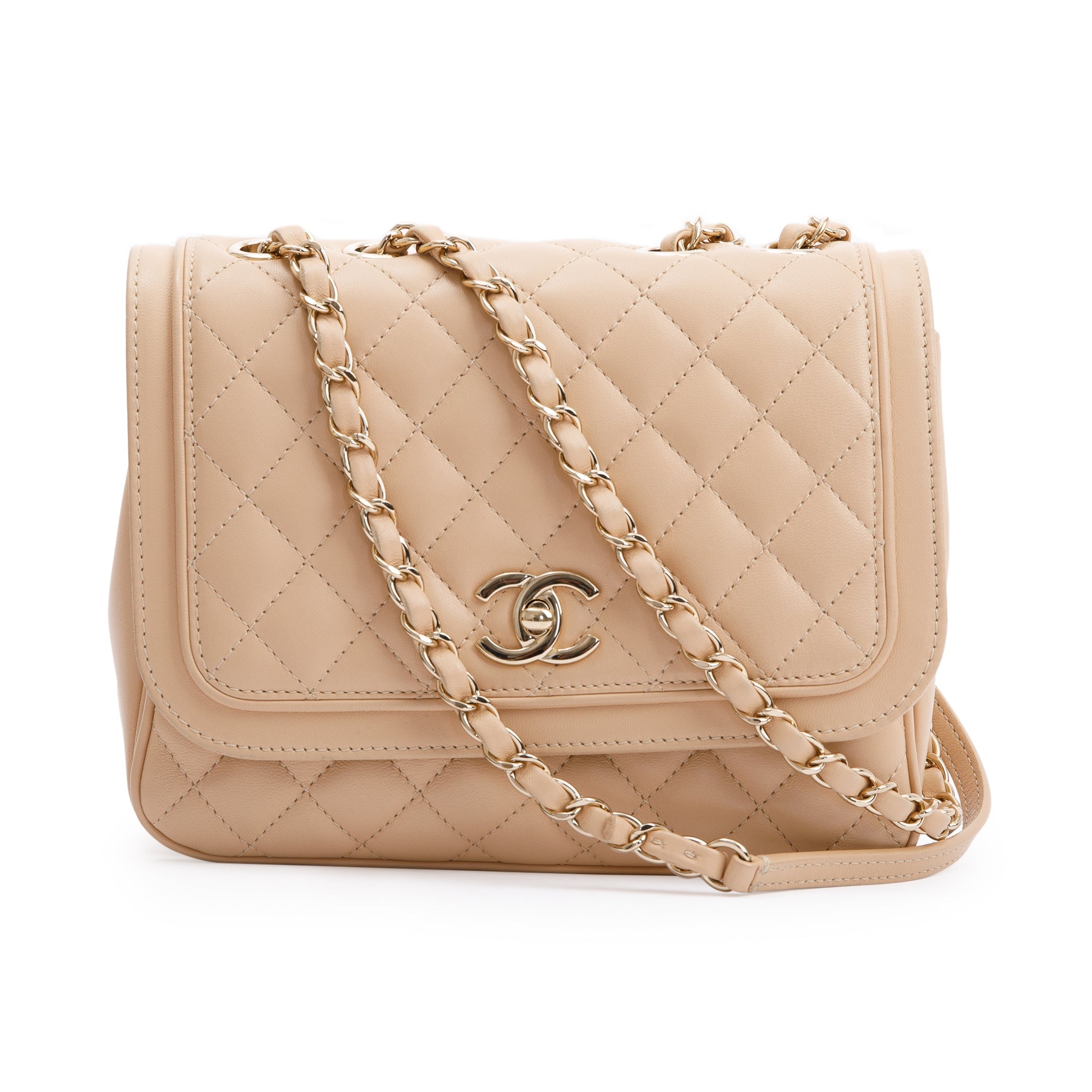 Chanel Medium Lovely Day Flap Bag w/ Box