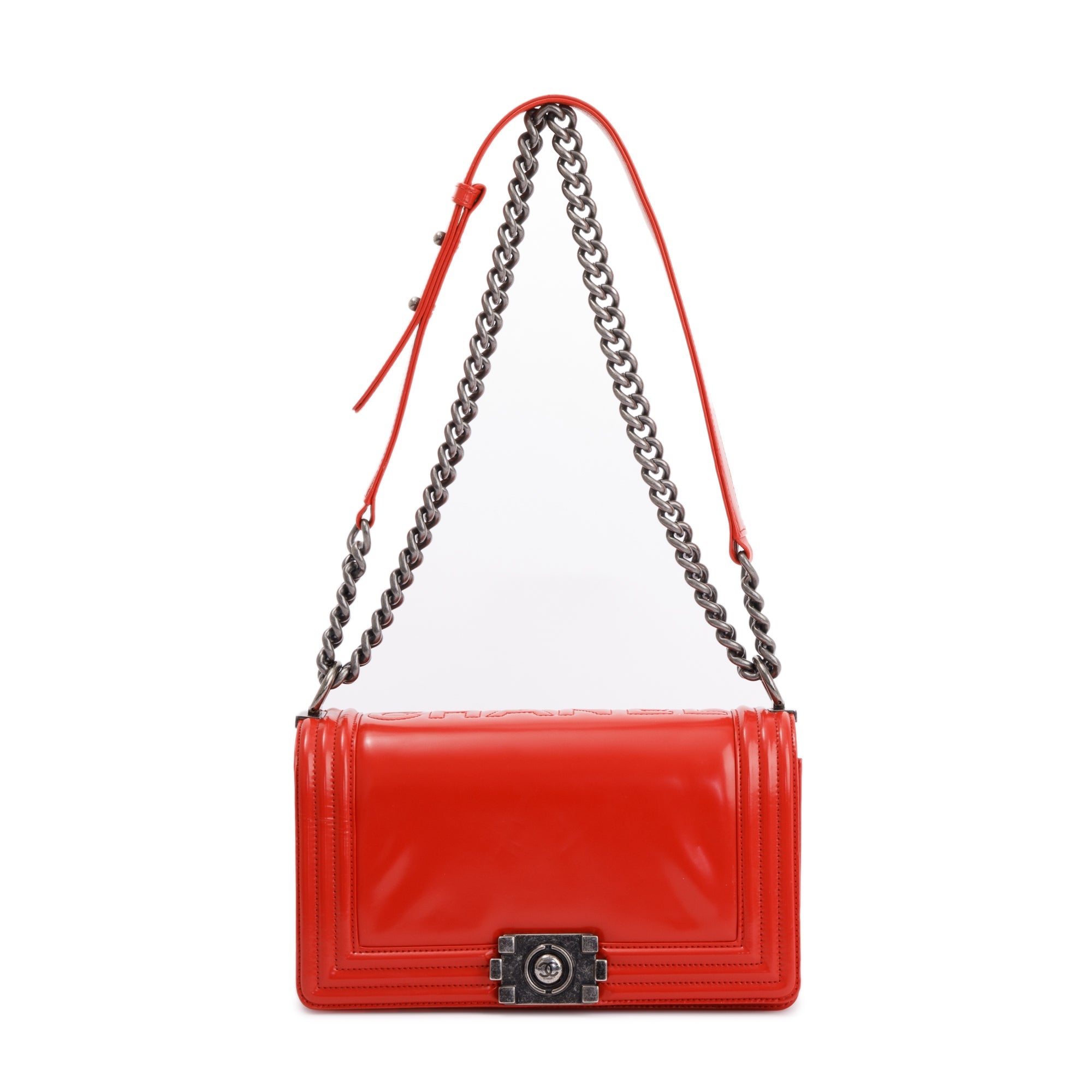 Chanel Medium Original Clasp Boy Bag w/ Box & Authenticity Card