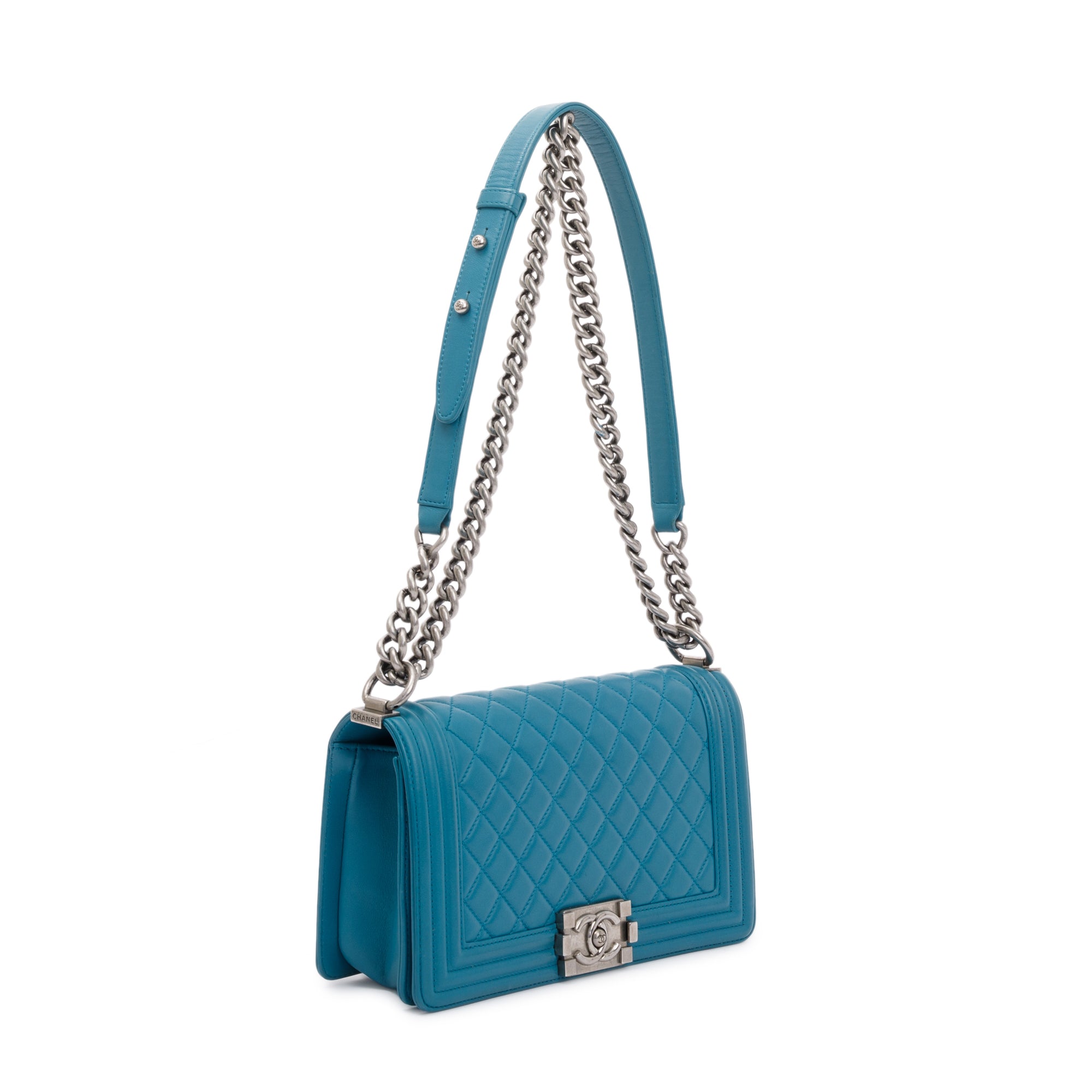 Chanel Medium Quilted Lambskin Boy Bag