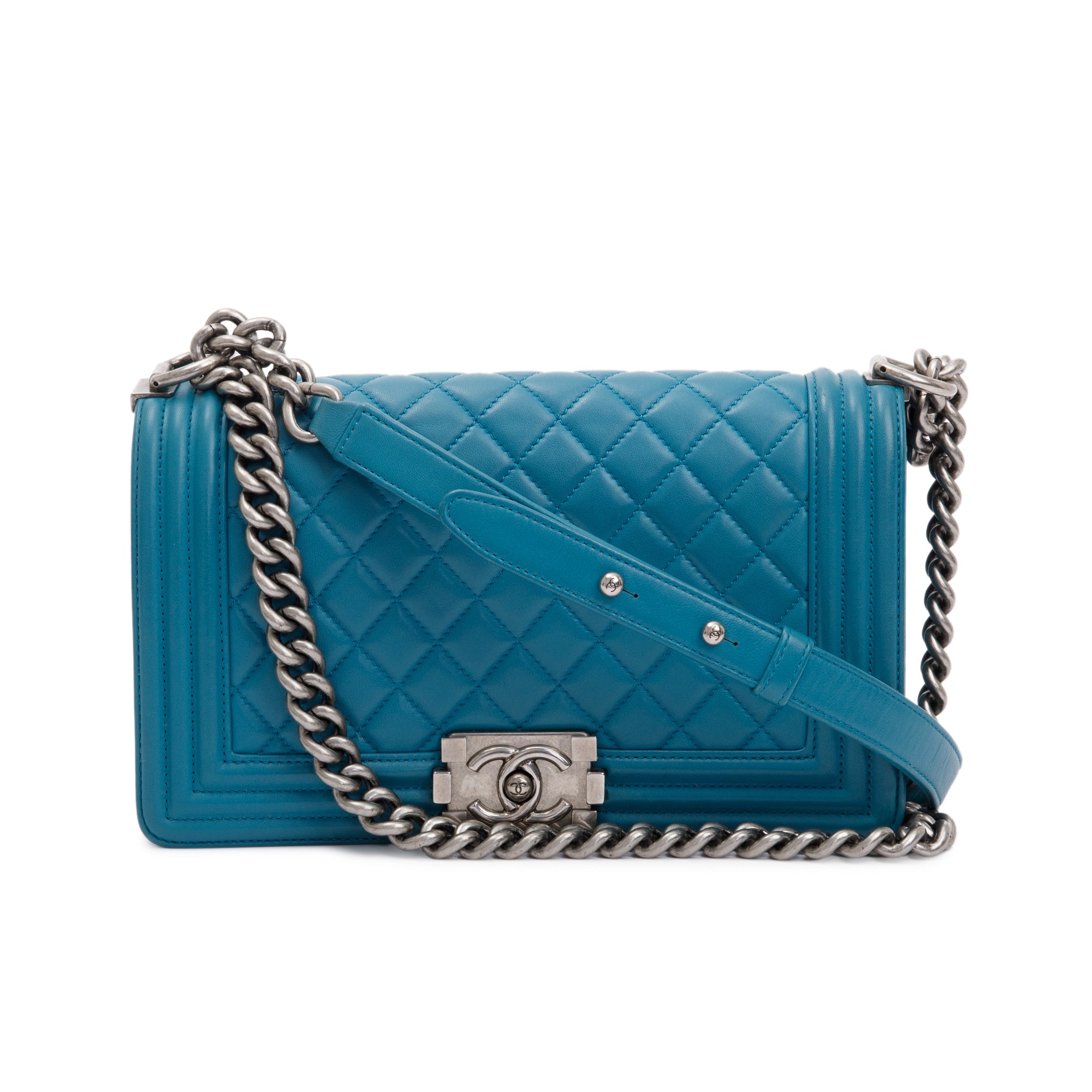 Chanel Medium Quilted Lambskin Boy Bag