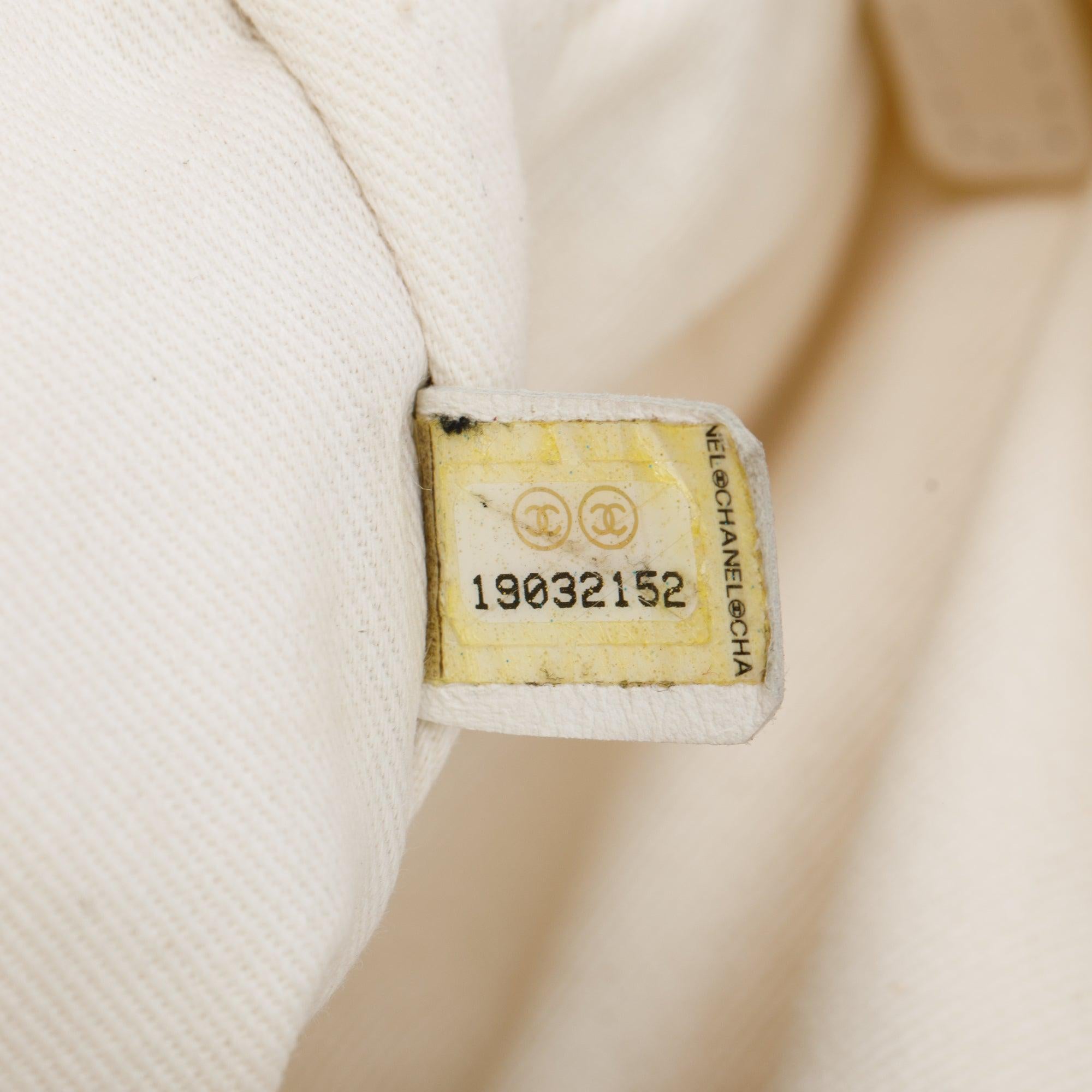 Chanel Perforated Leather Up In The Air Tote w/ Authenticity Card