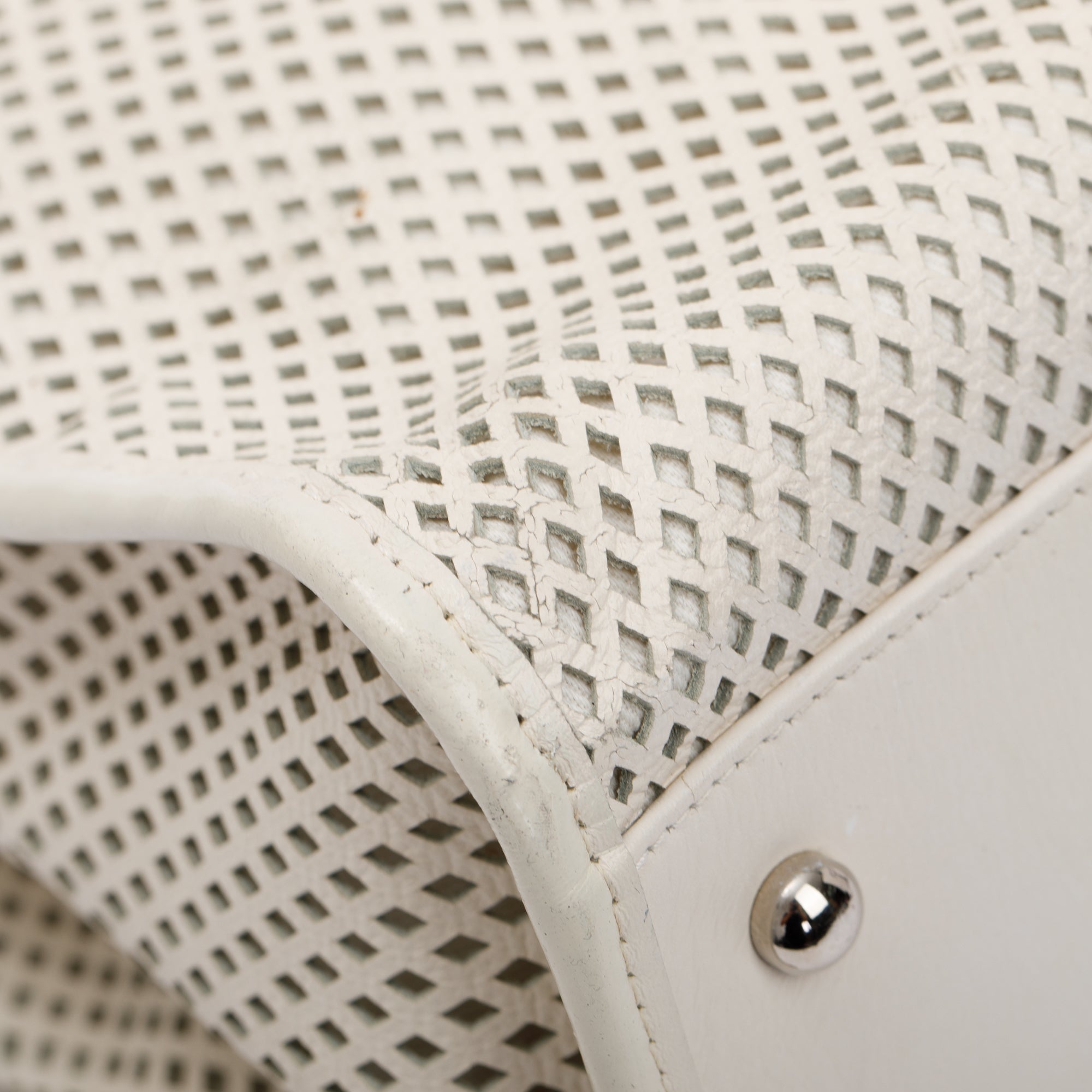 Chanel Perforated Leather Up In The Air Tote w/ Authenticity Card