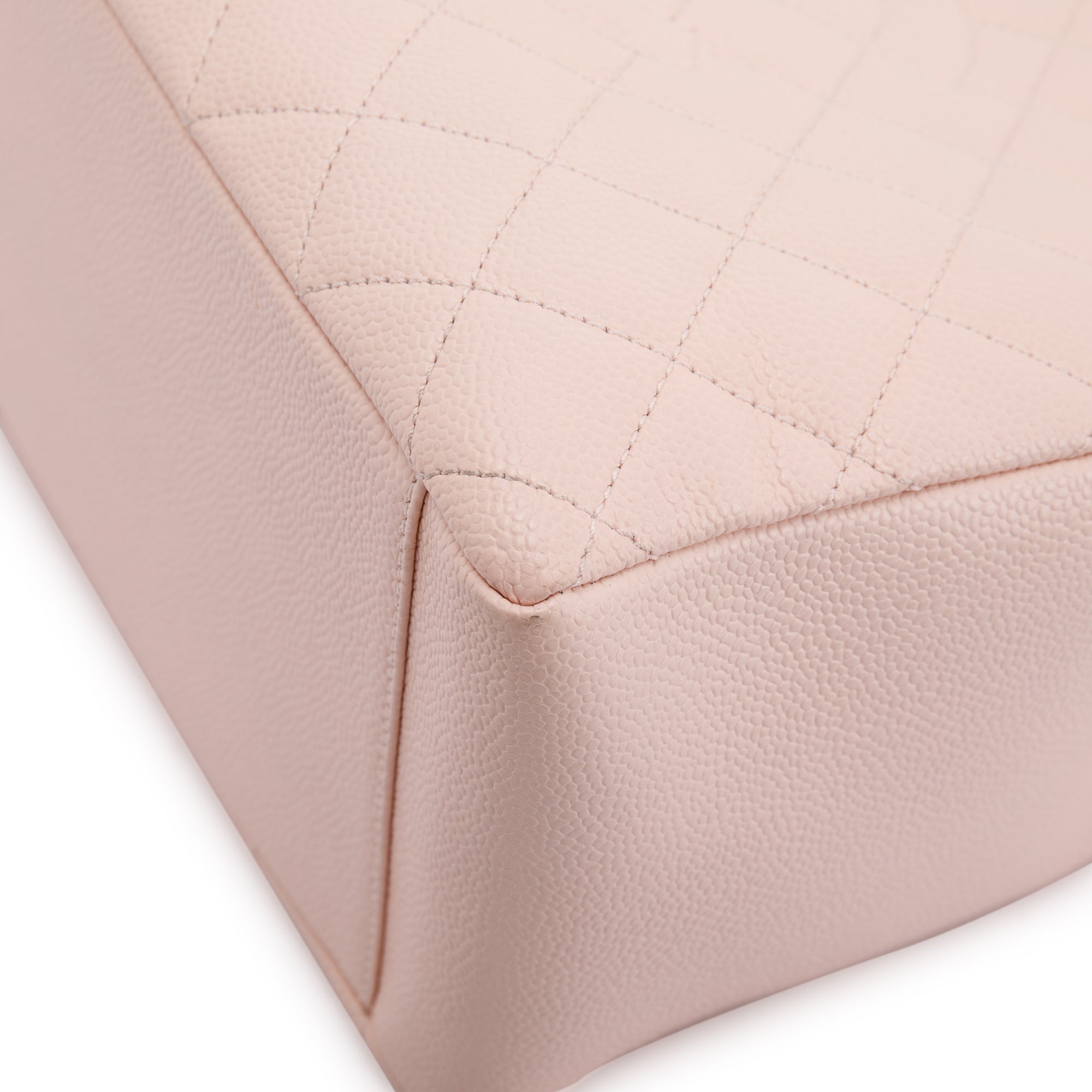 Chanel Pink Caviar Leather Grand Shopping Tote (GST) w/ Authenticity Card