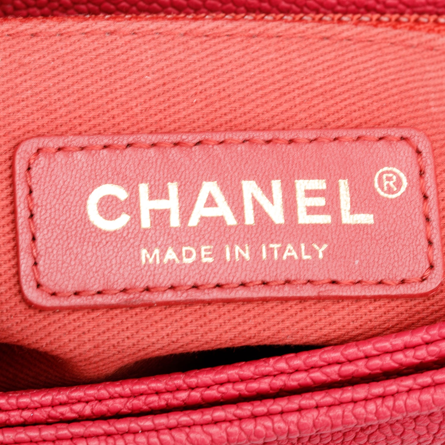 Chanel Pink Caviar Paris-Cuba Thread Around Flap Bag w/ Box & Authenticity Card