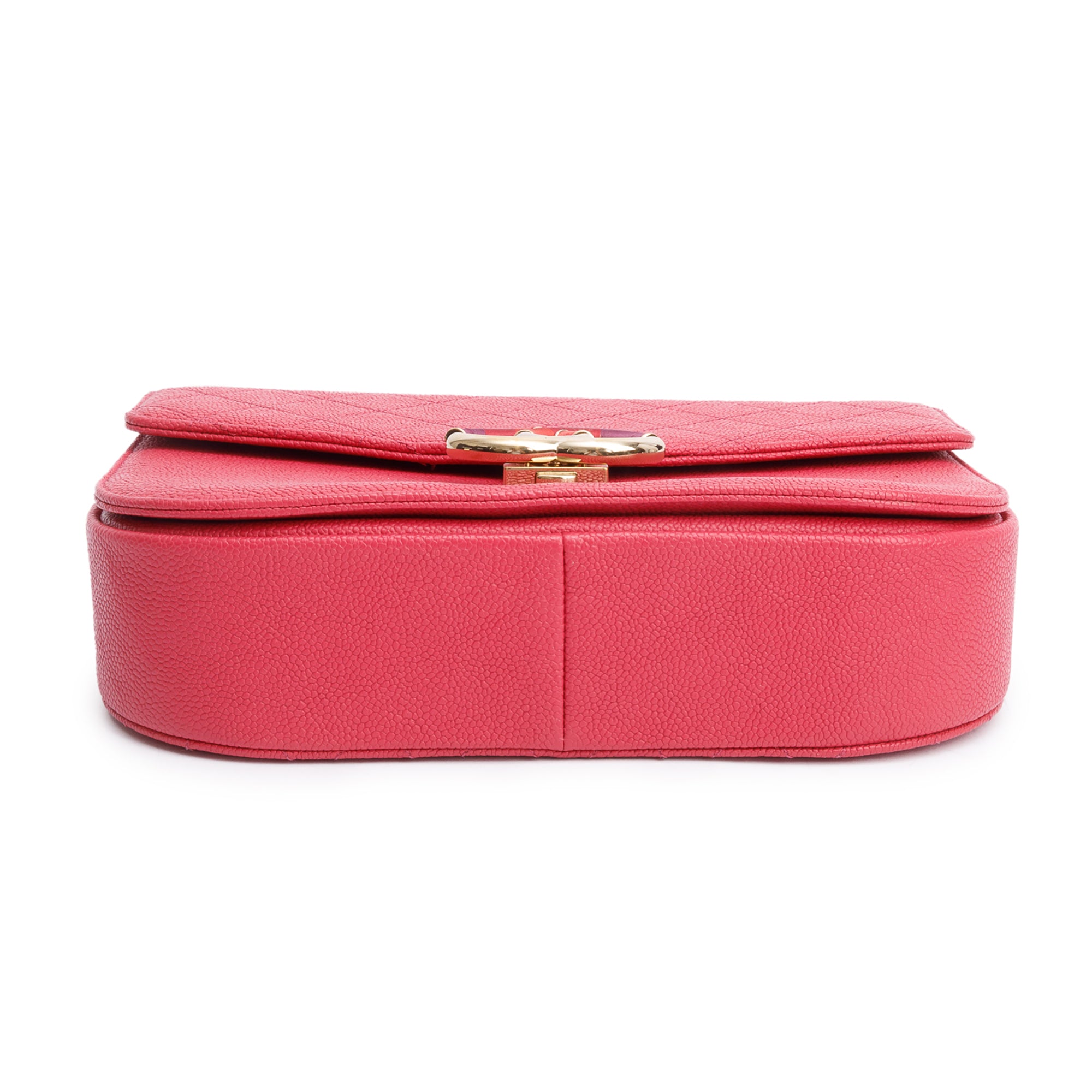 Chanel Pink Caviar Paris-Cuba Thread Around Flap Bag w/ Box & Authenticity Card