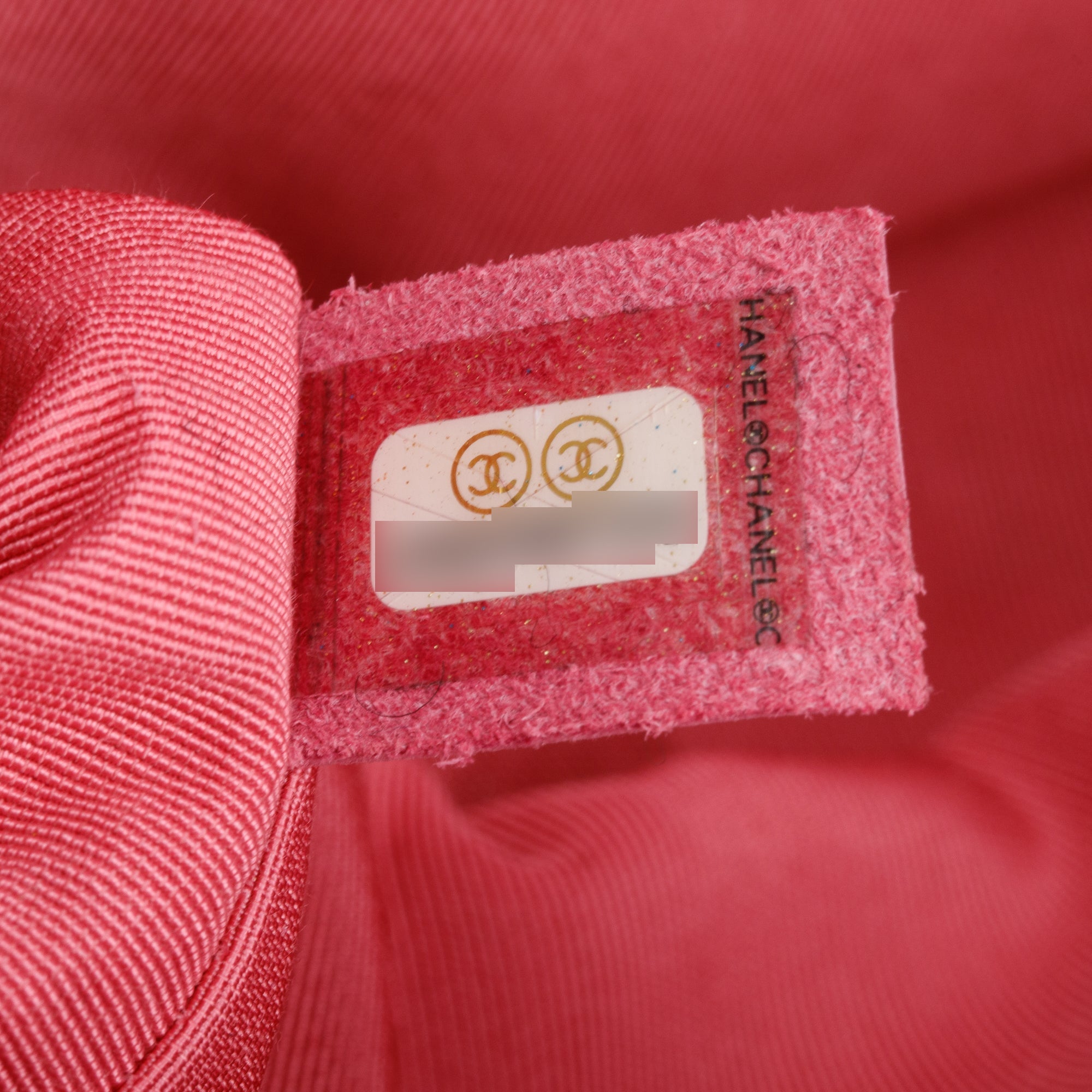 Chanel Pink Lambskin Medium Boy Bag w/ Authenticity Card