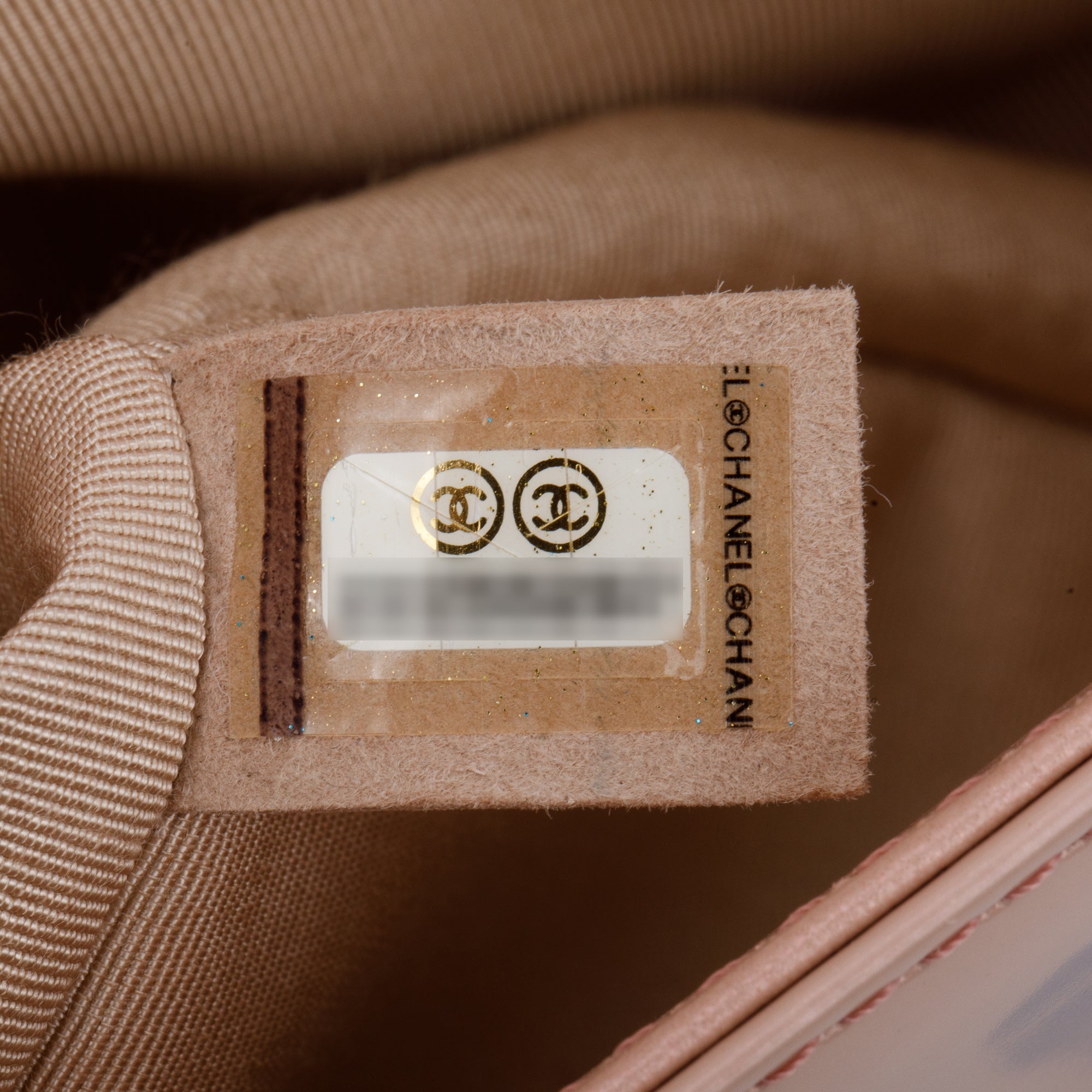 Chanel Pink Patent Leather Medium Boy Bag w/ Box & Authenticity Card