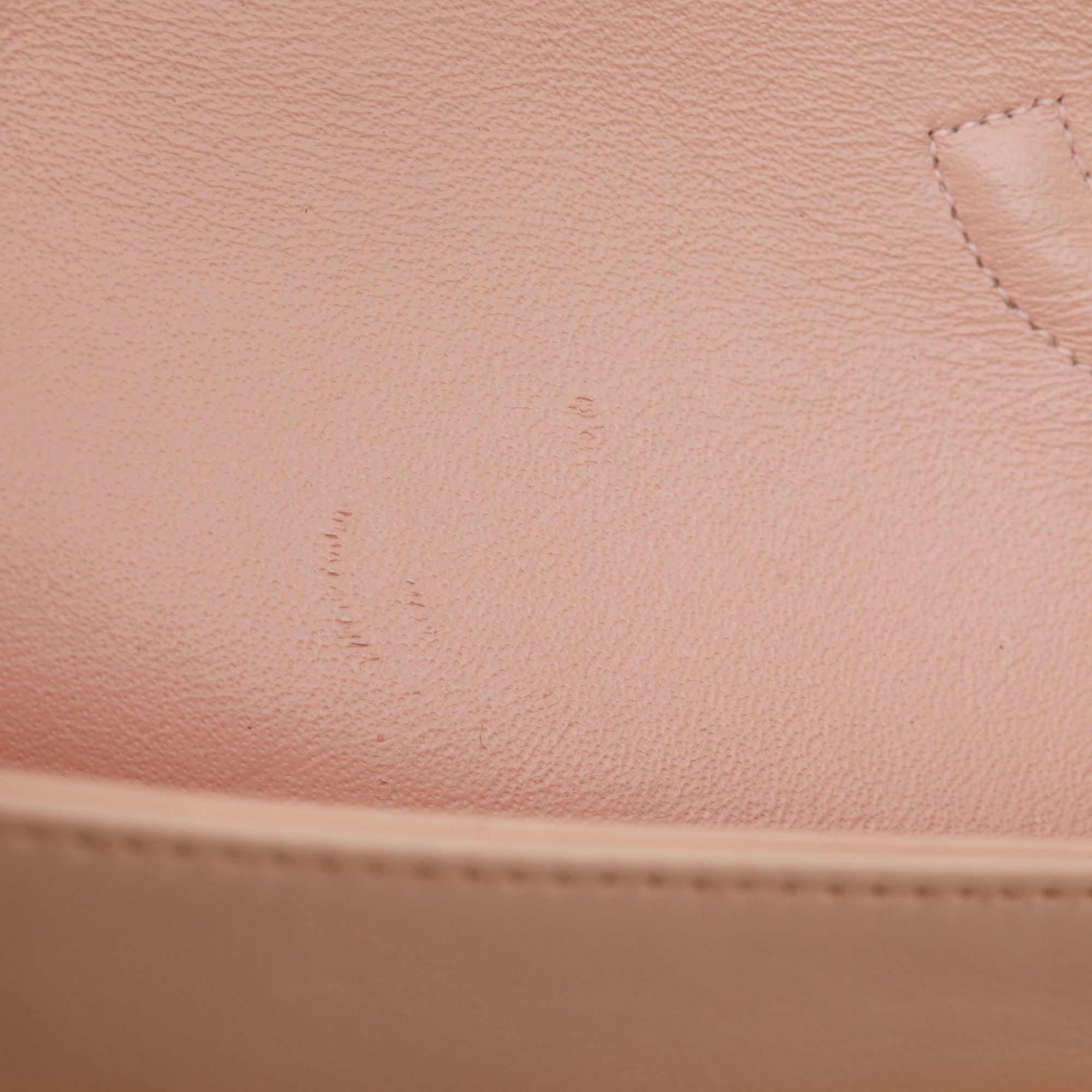 Chanel Pink Quilted Lambskin Classic Medium Double Flap Bag