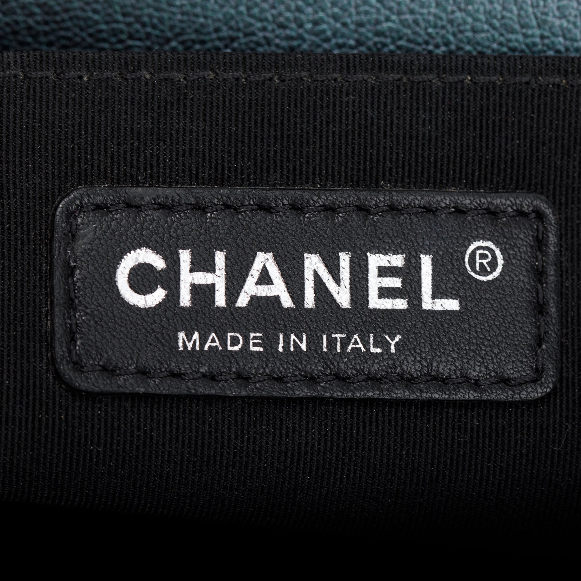 Chanel Purple Iridescent Quilted Calfskin Leather Medium Boy Bag w/ Box, Receipt & Authenticity Card