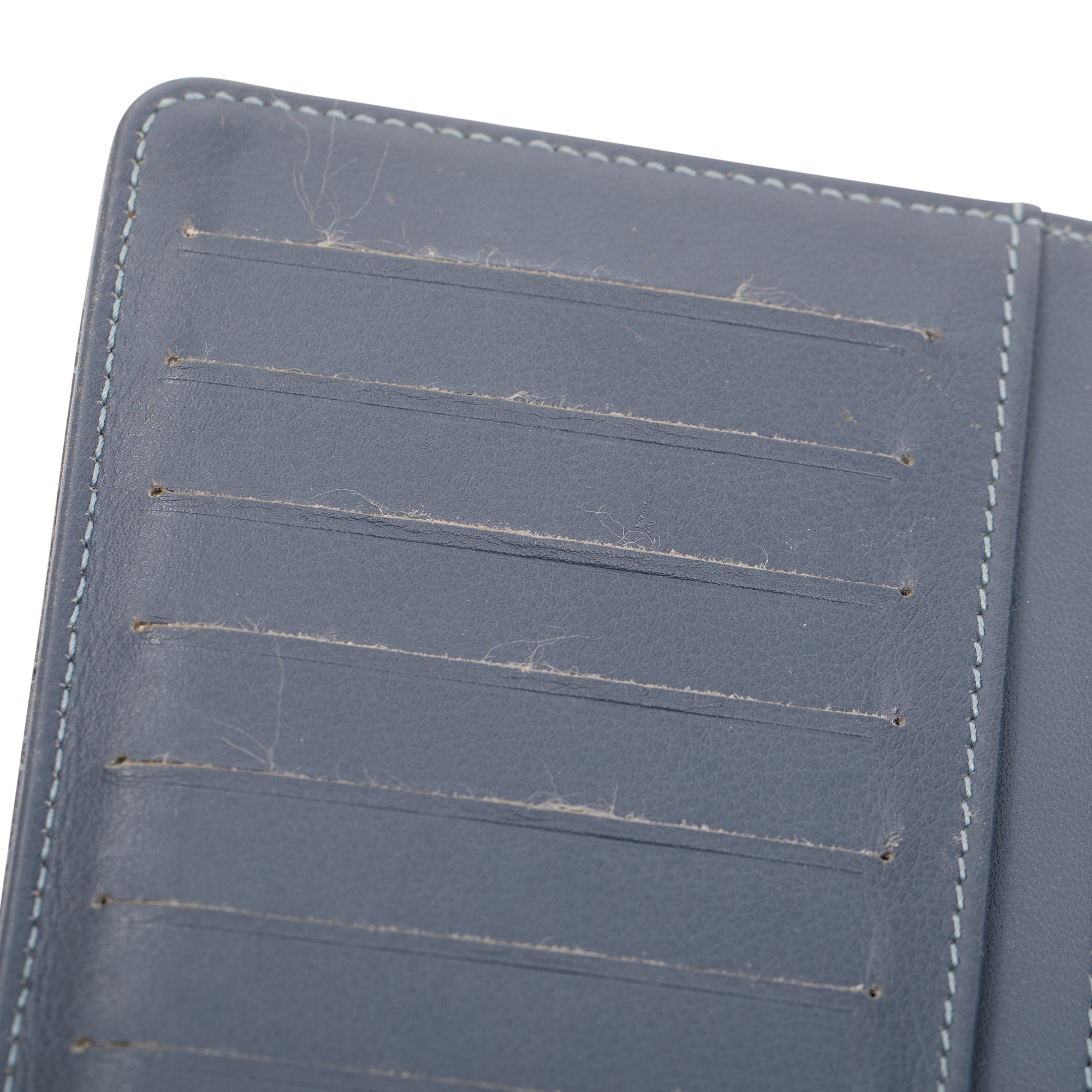 Chanel Quilted Calfskin/Lambskin Leather Yen Wallet w/ Box & Authenticity Card