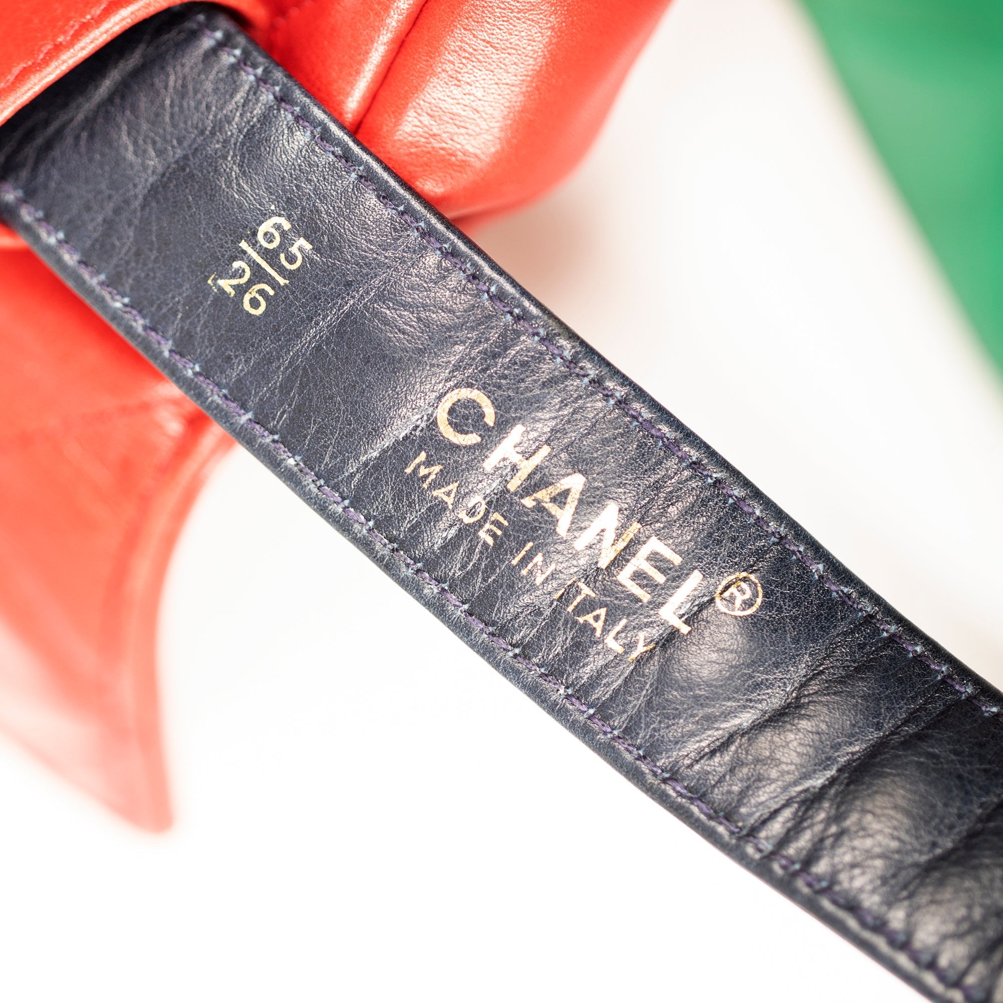 Chanel Quilted Leather Double CC Flap Belt Bag