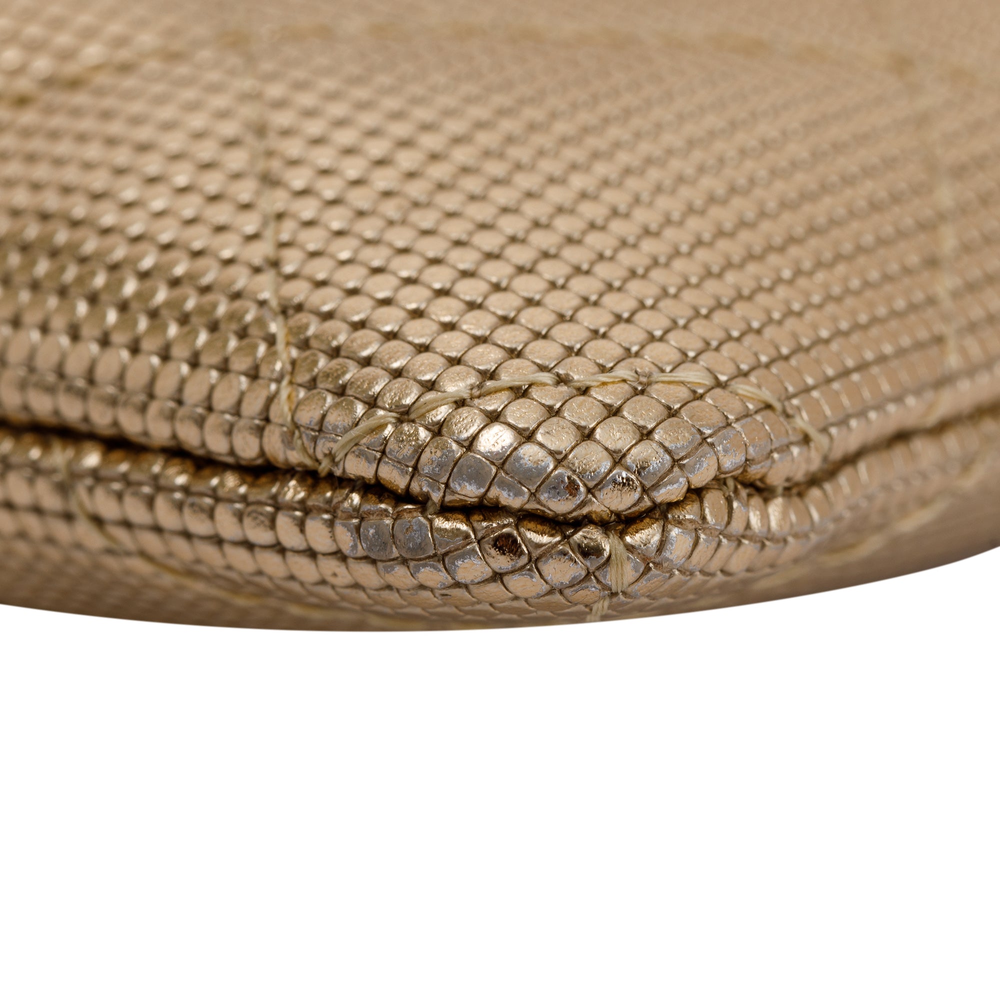 Chanel Quilted Metallic Beauty CC Clutch w/ Authenticity Card