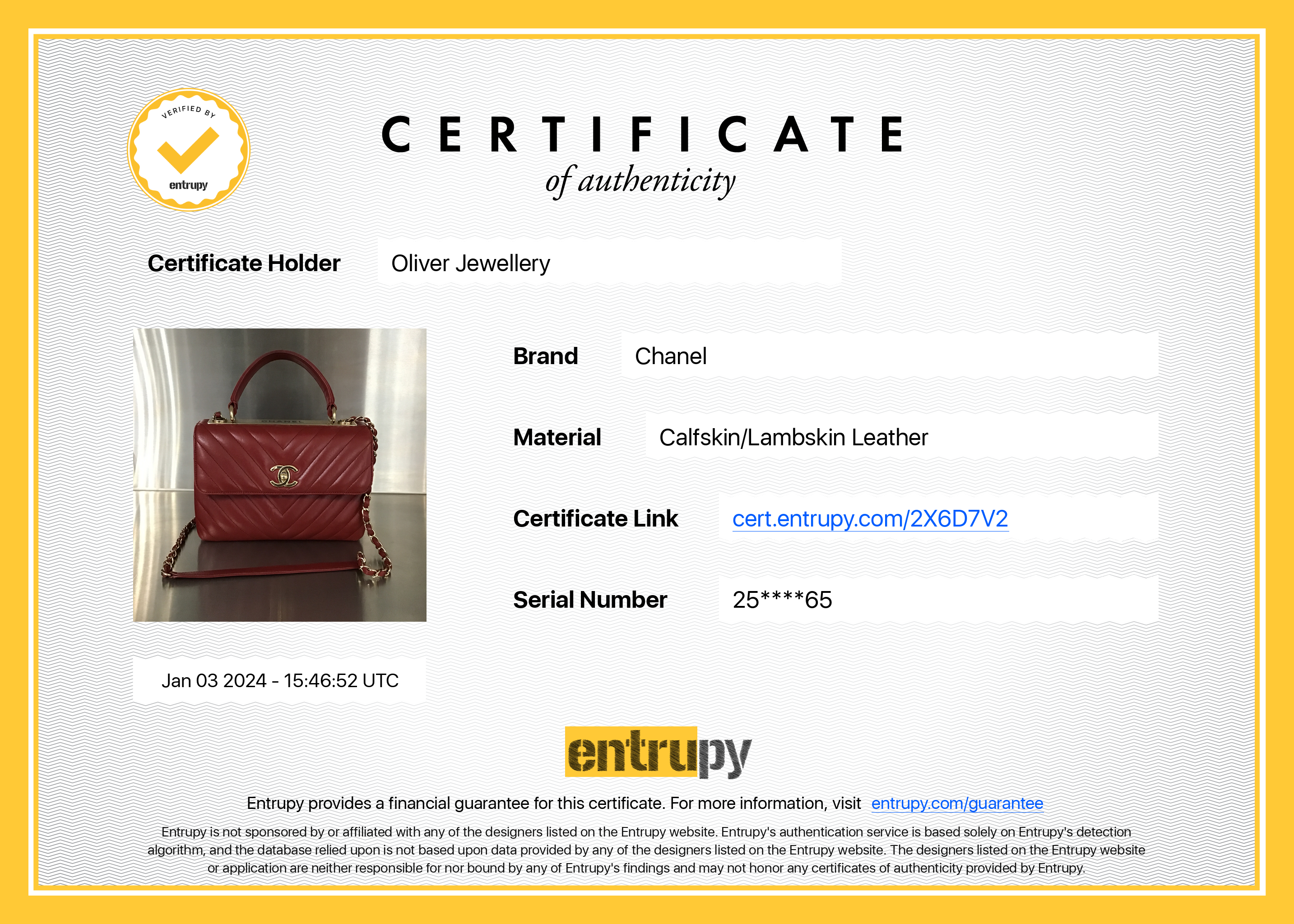 Chanel Red Chevron Lambskin Trendy CC Small Top Handle Flap Bag