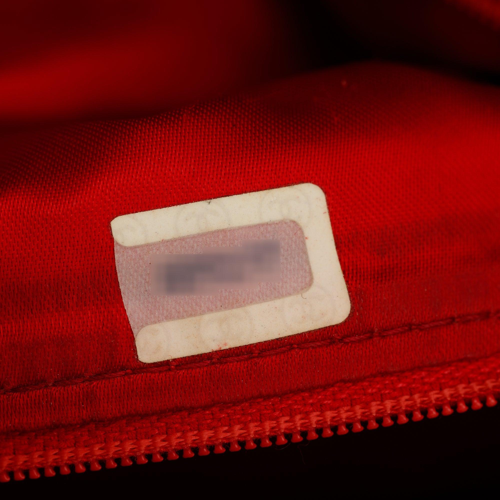 Chanel Red Quilted Leather CC Tassel Camera Bag