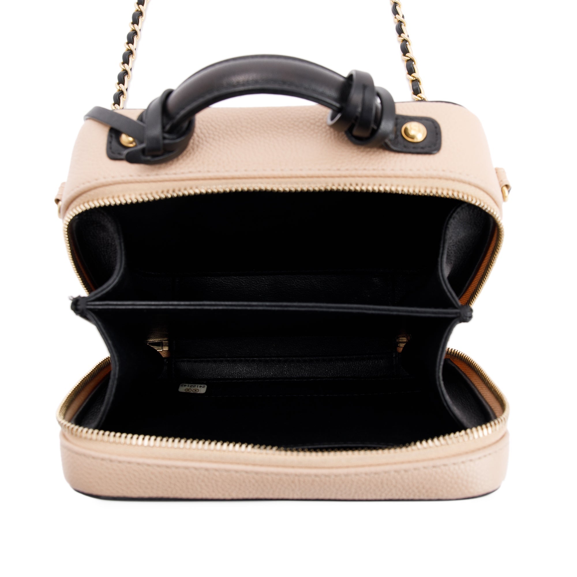 Chanel Small Filigree Vanity Case