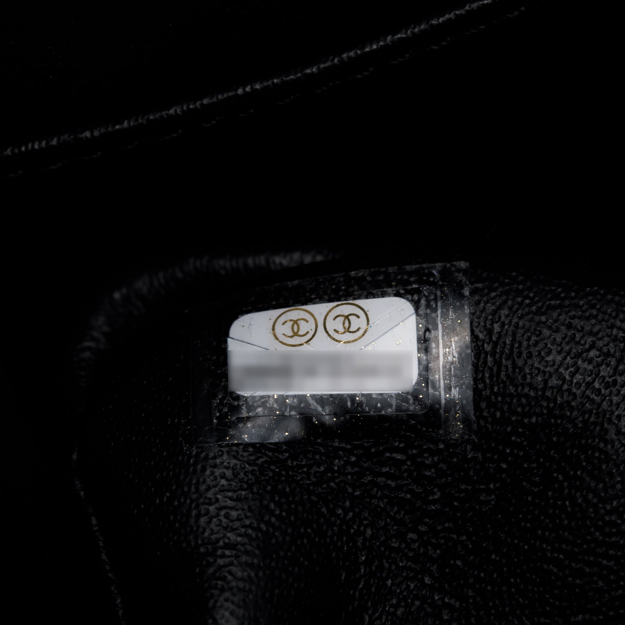 Chanel So Black Calfskin Leather 2.55 Reissue 225 Double Flap Bag w/ Box & Authenticity Card