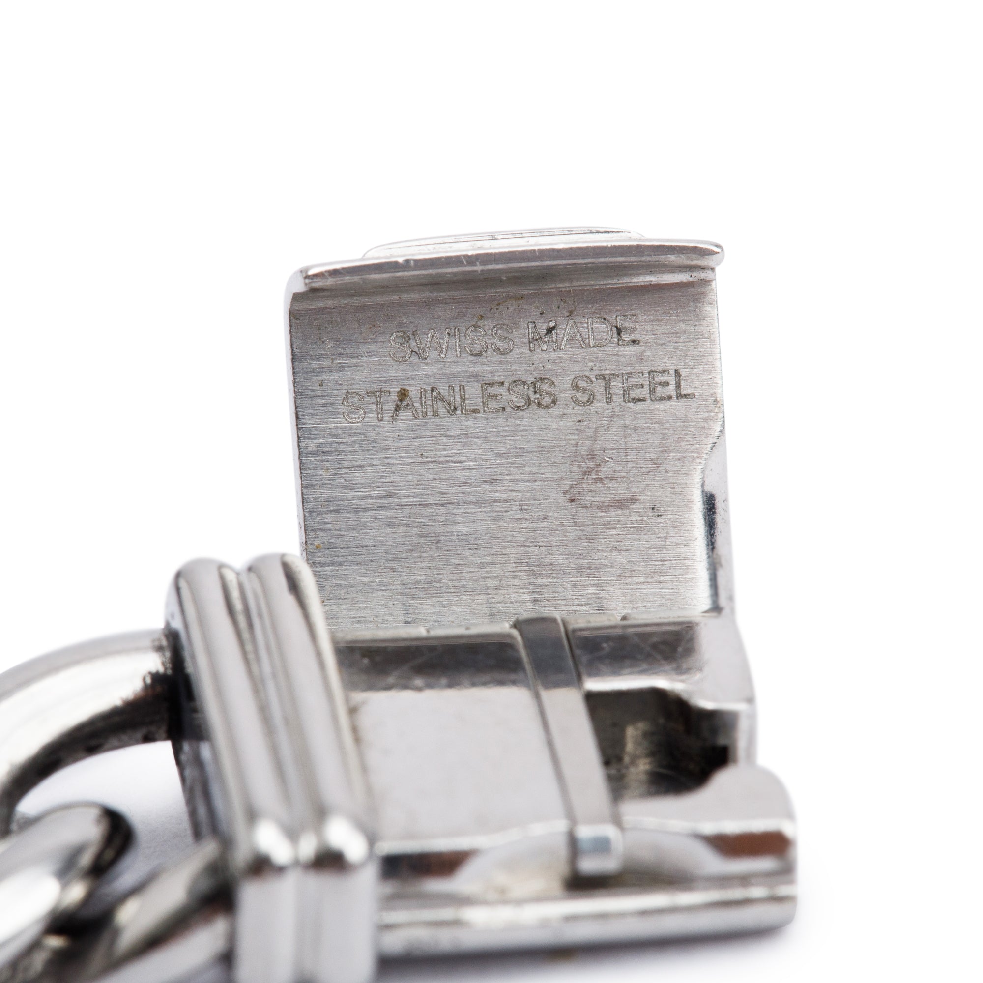 Chanel Stainless Steel Premiere Gourmette Chain Watch H3248 w/ Case