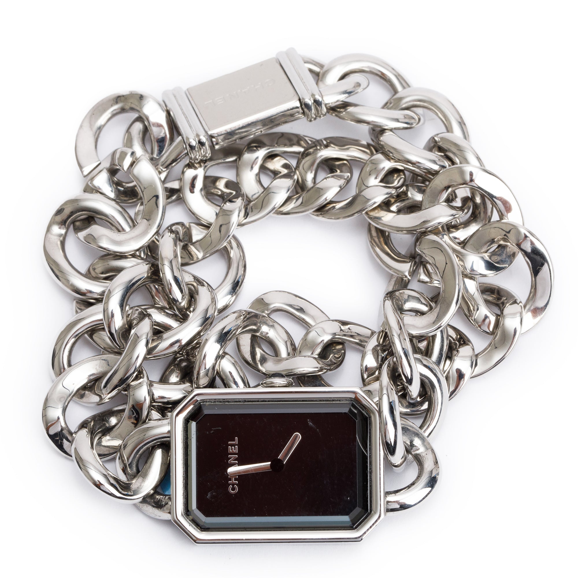 Chanel Stainless Steel Premiere Gourmette Watch H4199