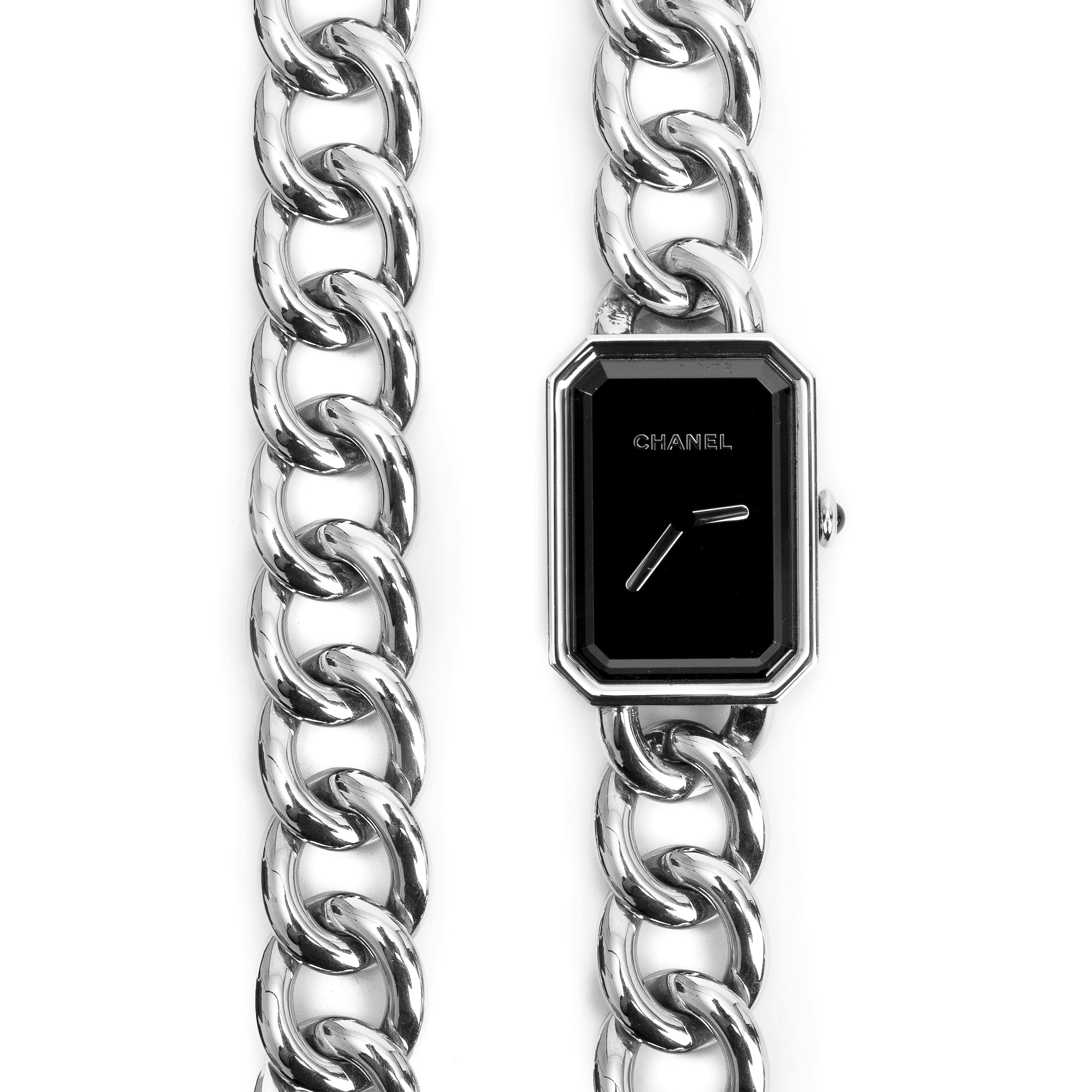 Chanel Stainless Steel Premiere Gourmette Watch H4199