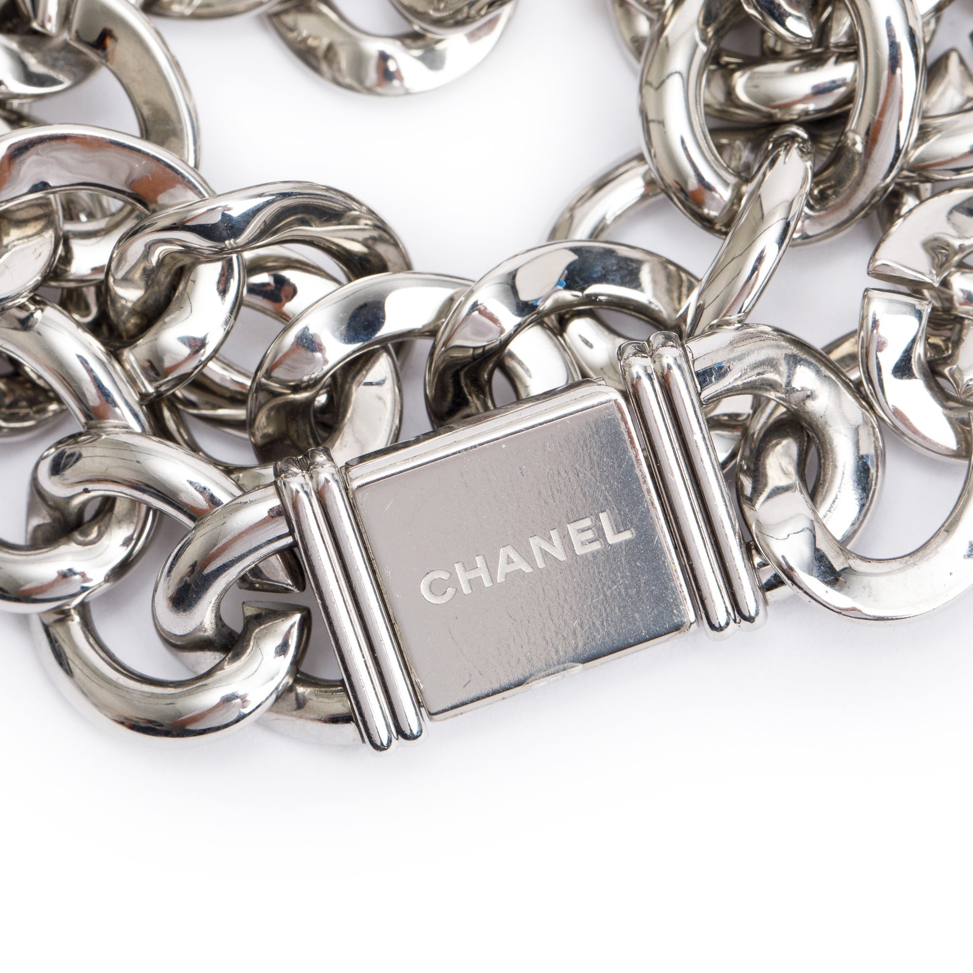 Chanel Stainless Steel Premiere Gourmette Watch H4199