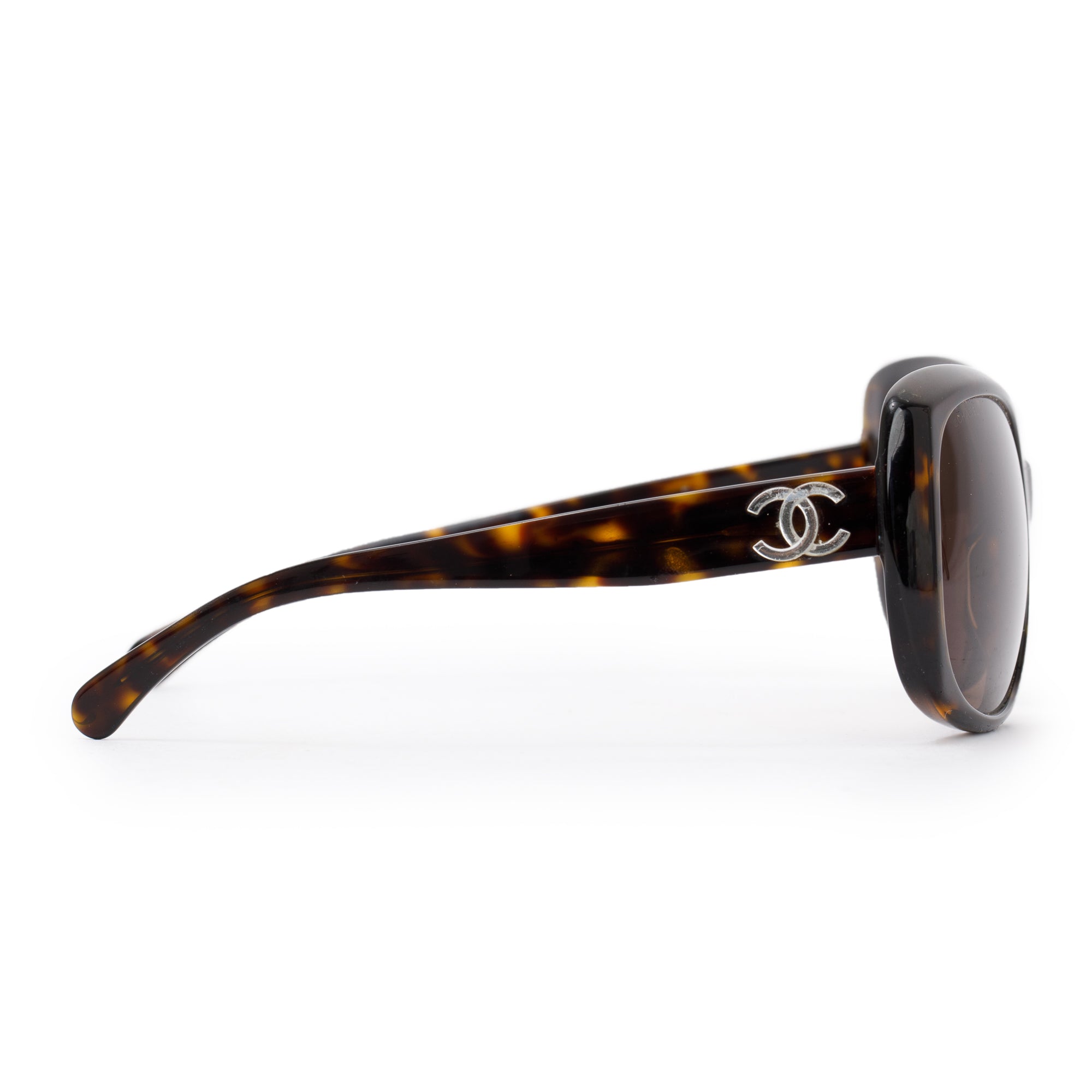 Chanel Tortoise 5183 CC Sunglasses w/ Case