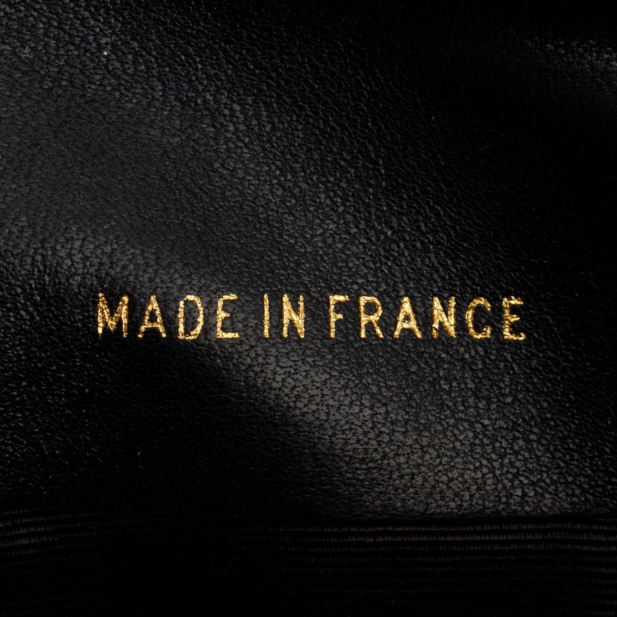 Chanel Vintage Black Caviar Long French Wallet w/ Box