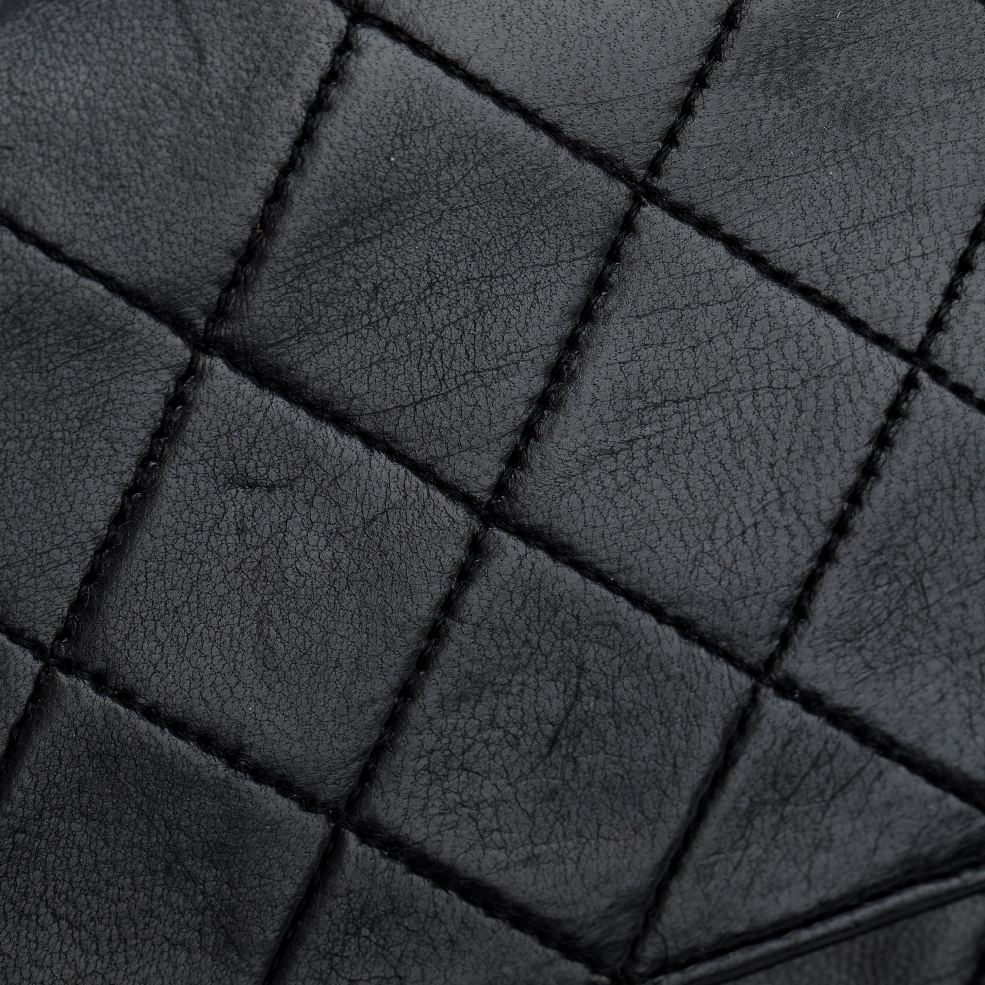 Chanel Vintage Black Lambskin Classic Medium Double Flap Bag