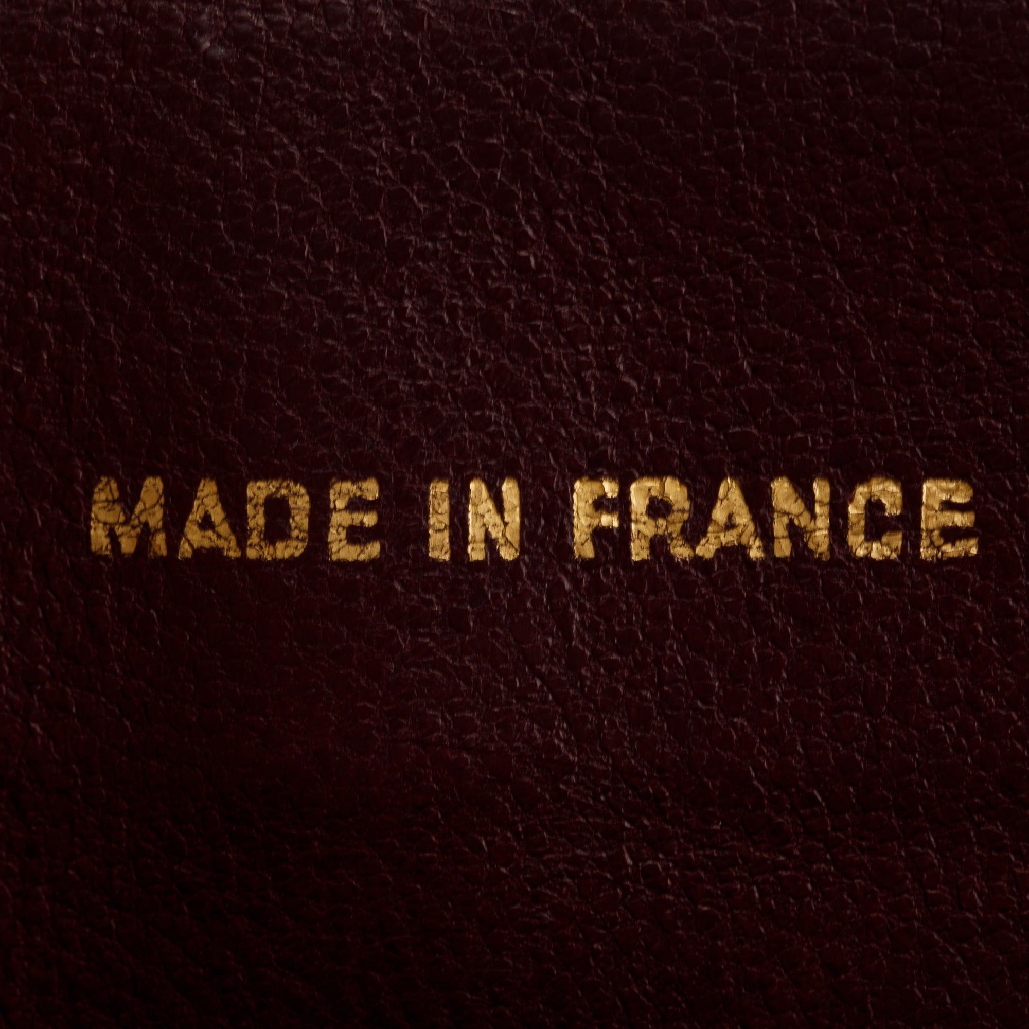 Chanel Vintage Black Lambskin Leather Bijoux Chain Medium Double Flap Bag